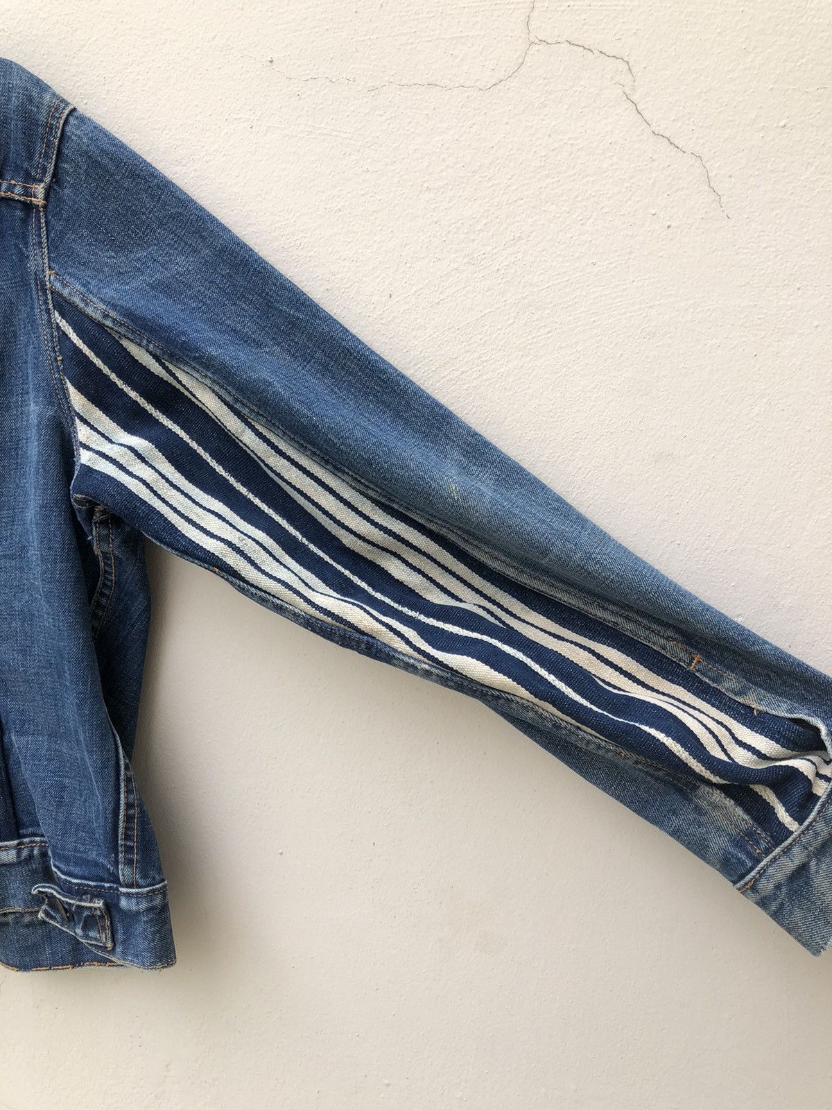 Levi's 70s Levi’s X Journal Standard Remake Hybrid Denim Jacket Size US L / EU 52-54 / 3 - 11 Thumbnail