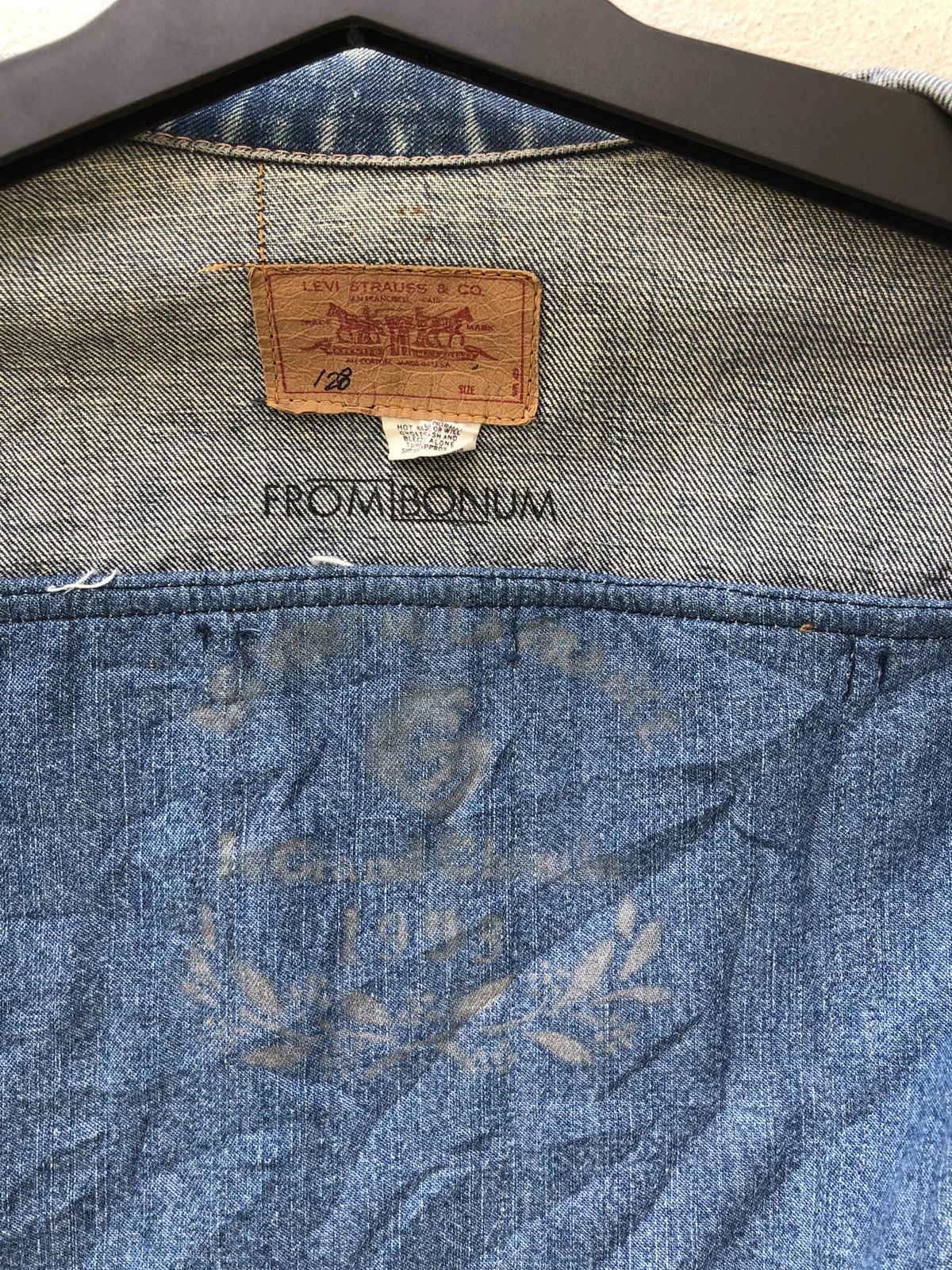 Levi's 70s Levi’s X Journal Standard Remake Hybrid Denim Jacket Size US L / EU 52-54 / 3 - 23 Thumbnail
