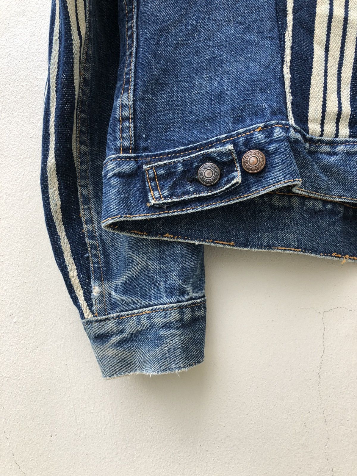 Levi's 70s Levi’s X Journal Standard Remake Hybrid Denim Jacket Size US L / EU 52-54 / 3 - 9 Thumbnail