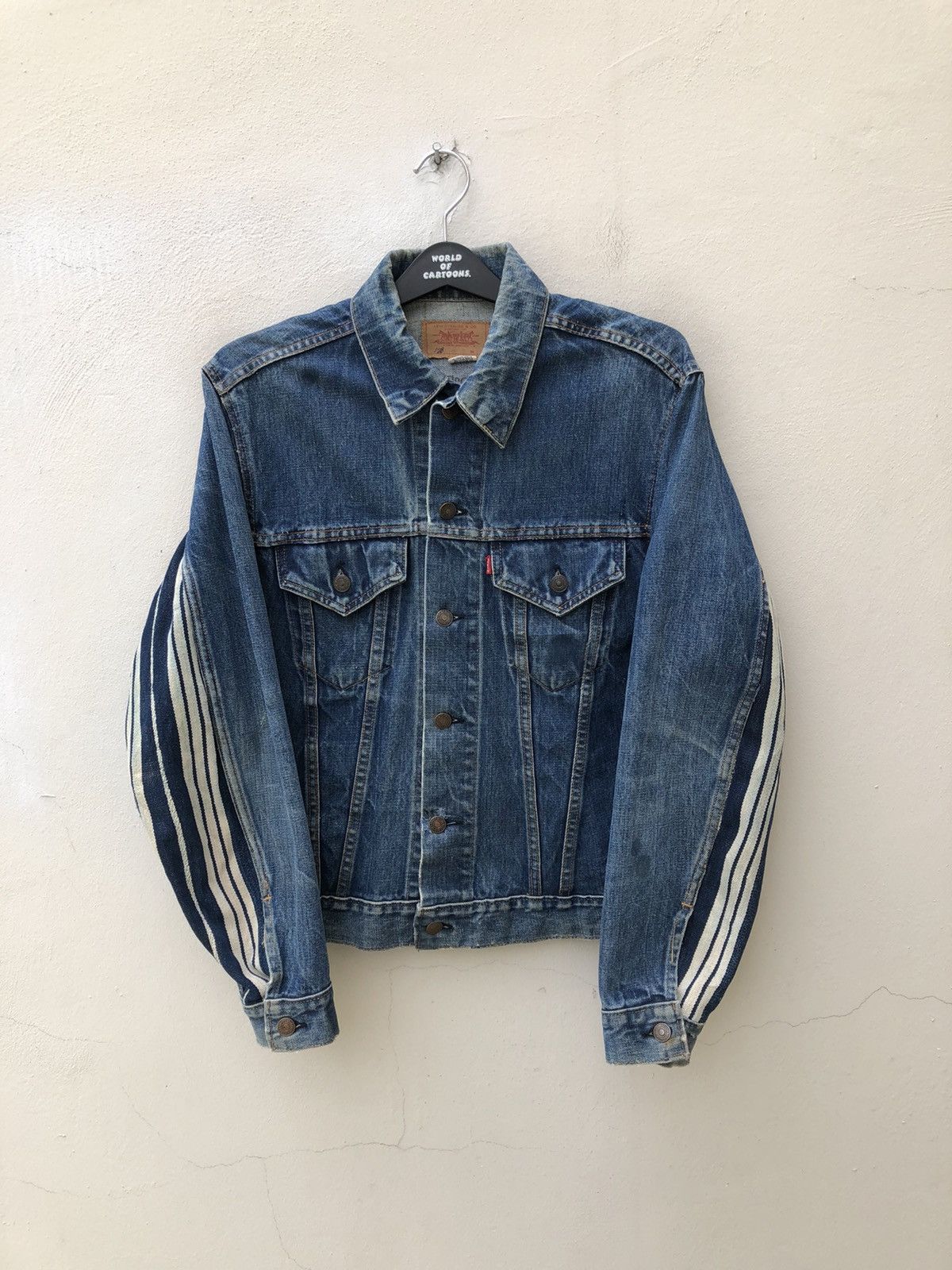 Levi's 70s Levi’s X Journal Standard Remake Hybrid Denim Jacket Size US L / EU 52-54 / 3 - 16 Thumbnail