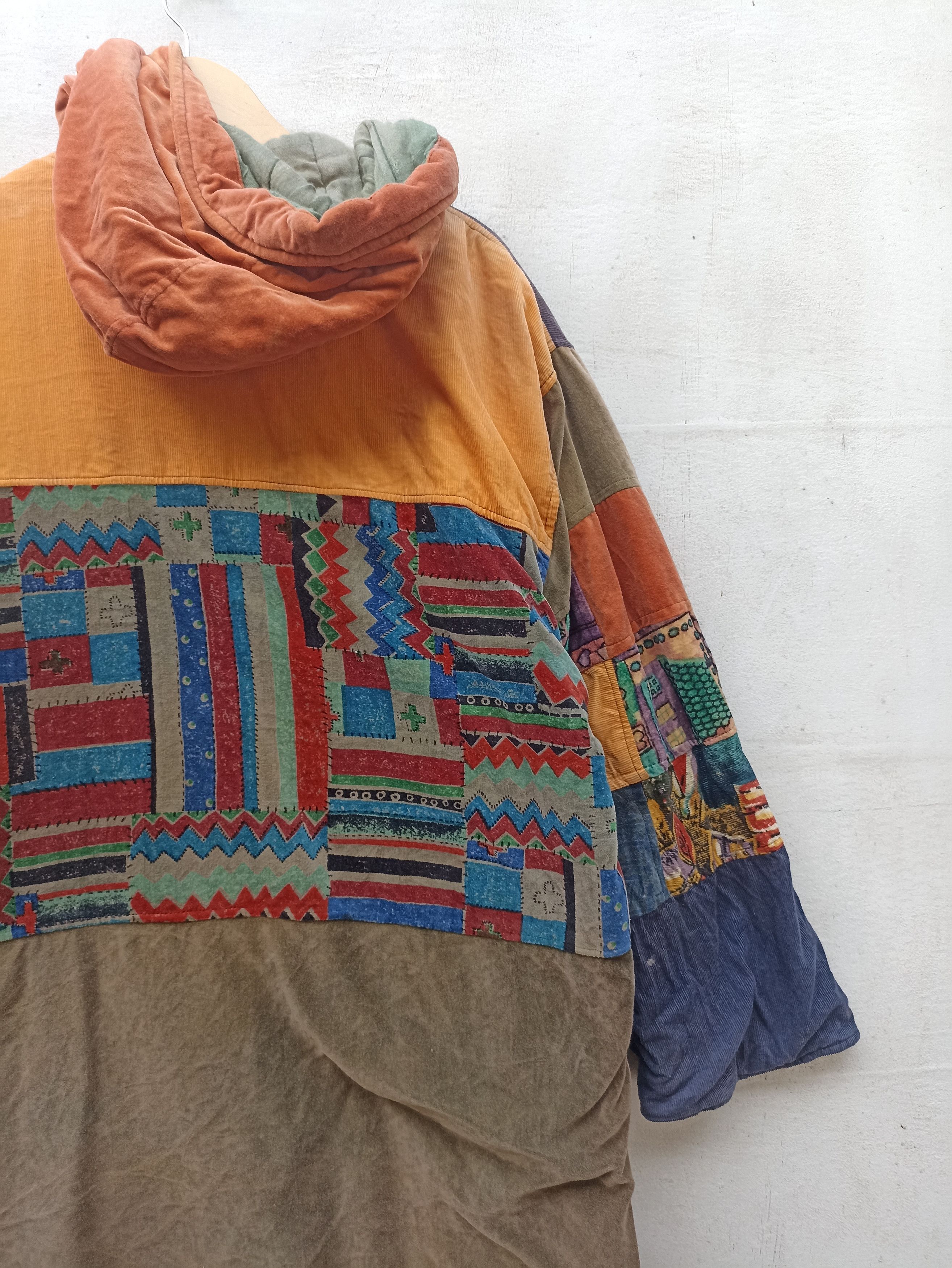 Japanese Brand Shanti jacket patchwork design Japan Size US L / EU 52-54 / 3 - 6 Thumbnail