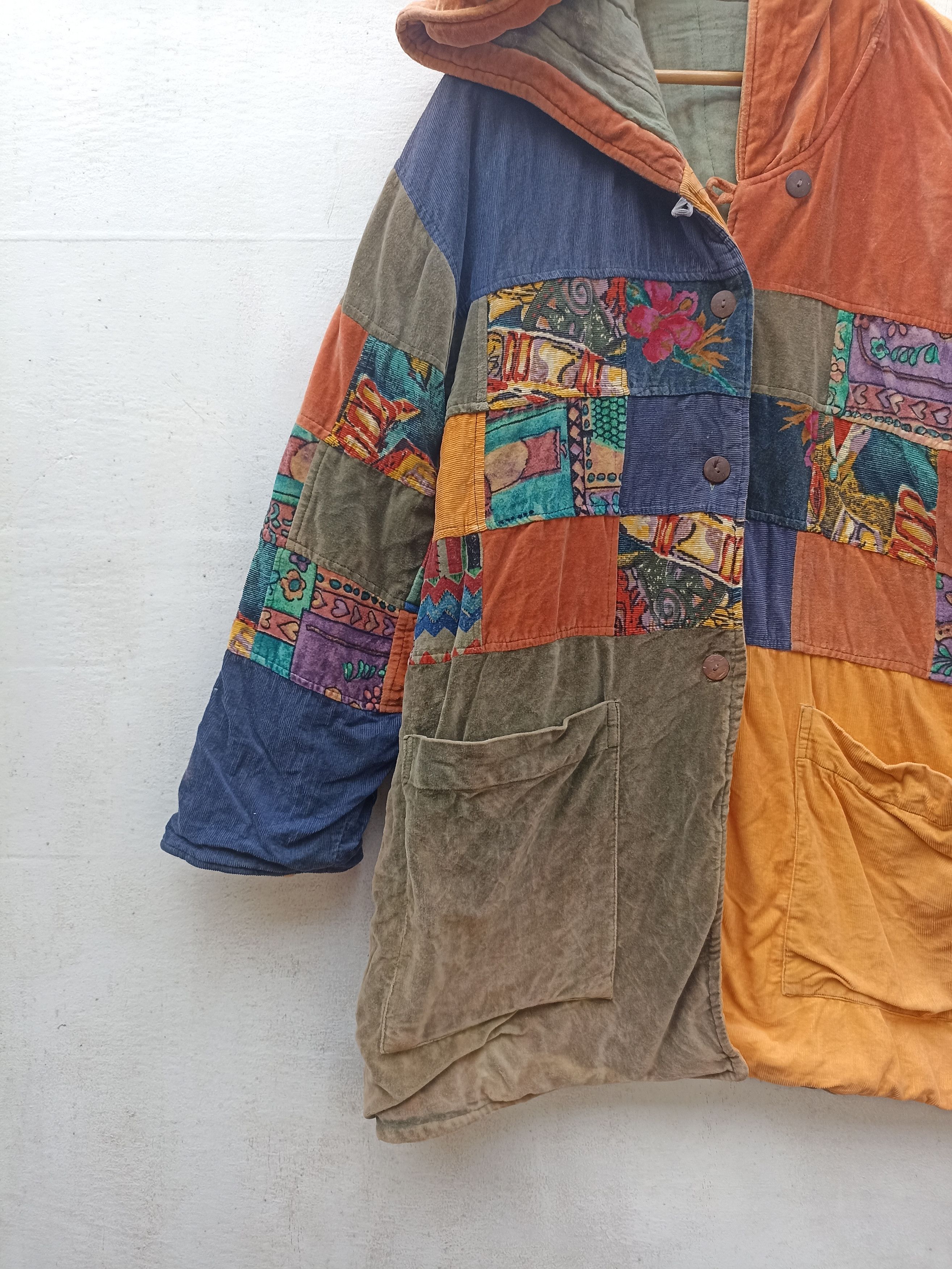 Japanese Brand Shanti jacket patchwork design Japan Size US L / EU 52-54 / 3 - 10 Thumbnail