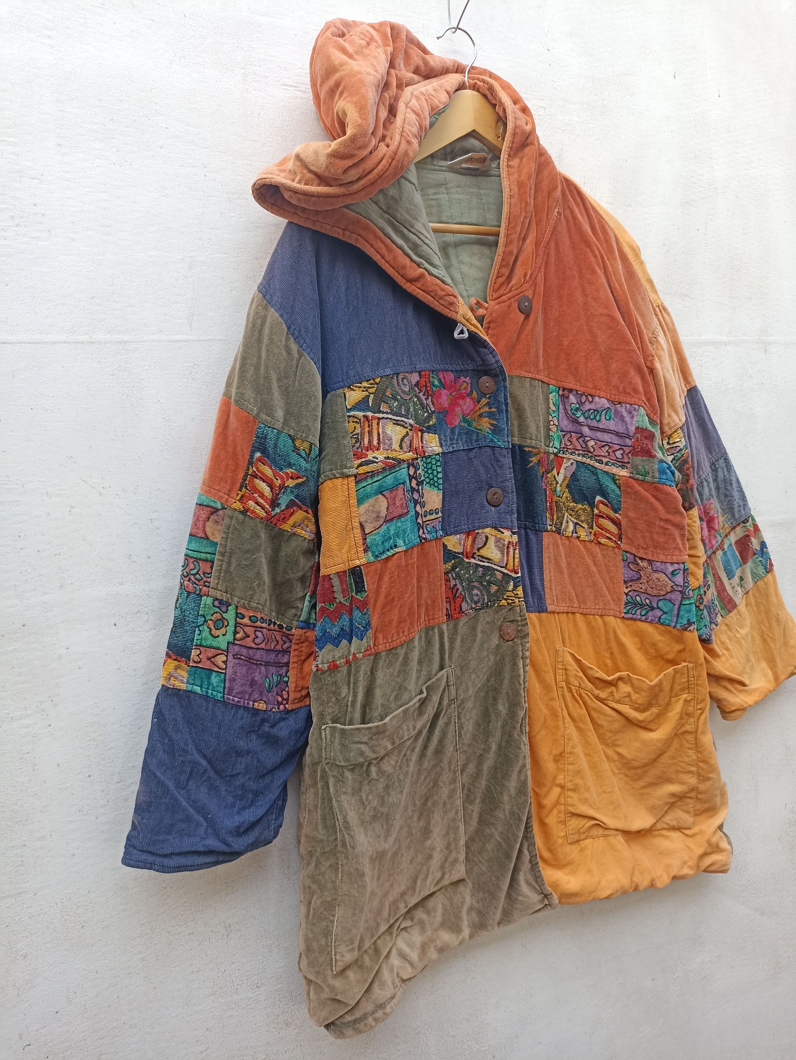 Japanese Brand Shanti jacket patchwork design Japan Size US L / EU 52-54 / 3 - 8 Thumbnail