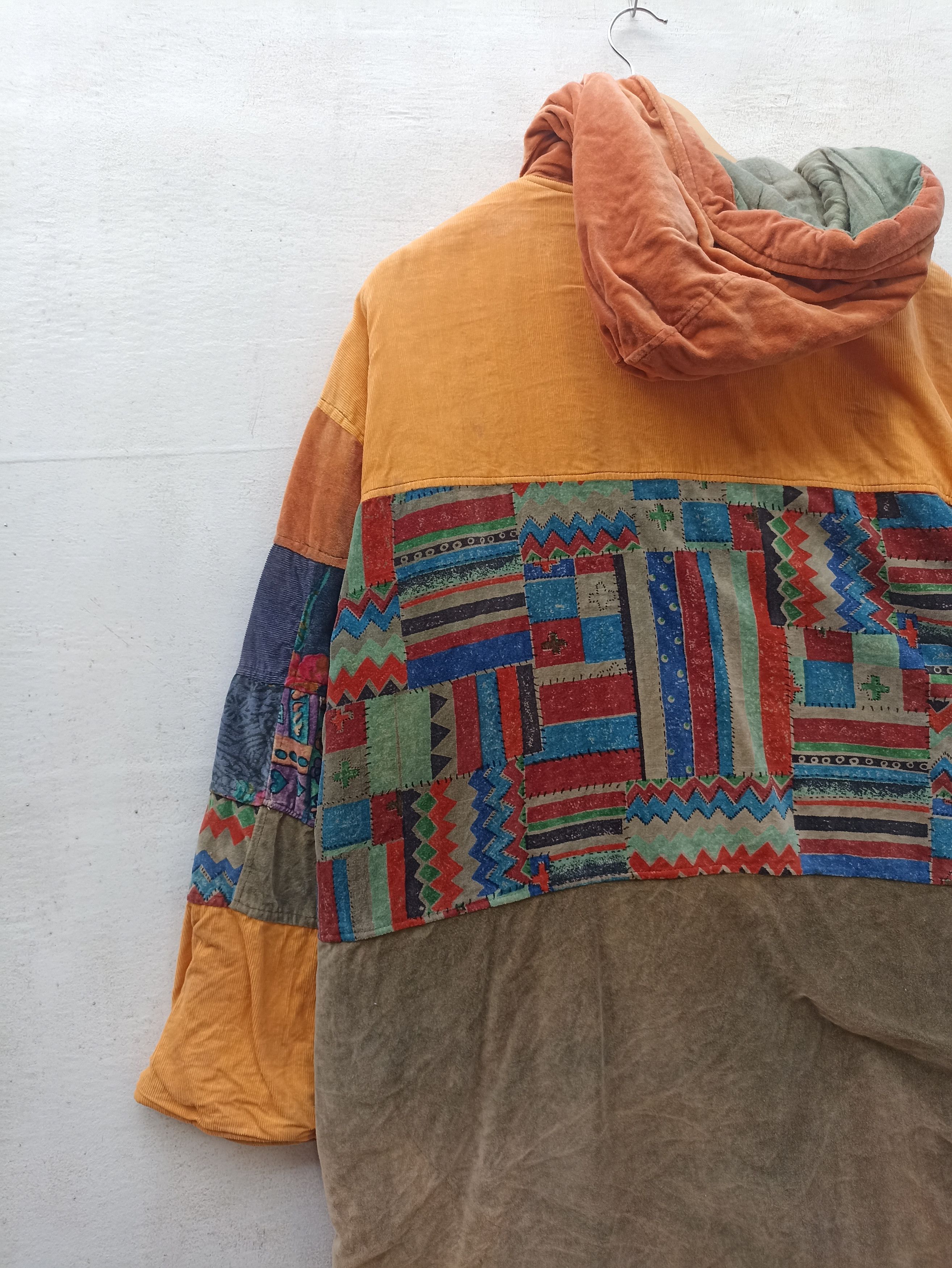 Japanese Brand Shanti jacket patchwork design Japan Size US L / EU 52-54 / 3 - 5 Thumbnail