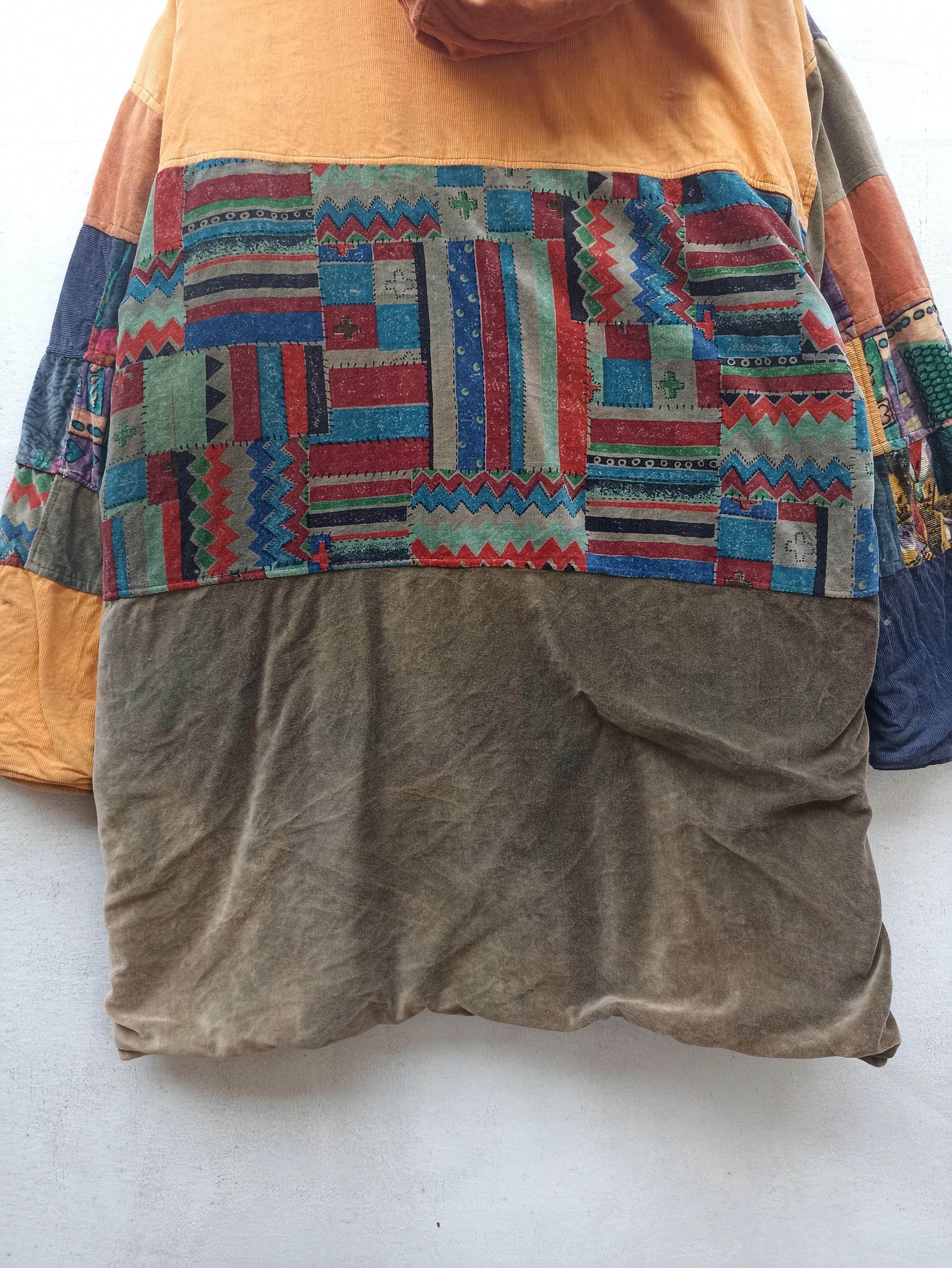 Japanese Brand Shanti jacket patchwork design Japan Size US L / EU 52-54 / 3 - 3 Thumbnail
