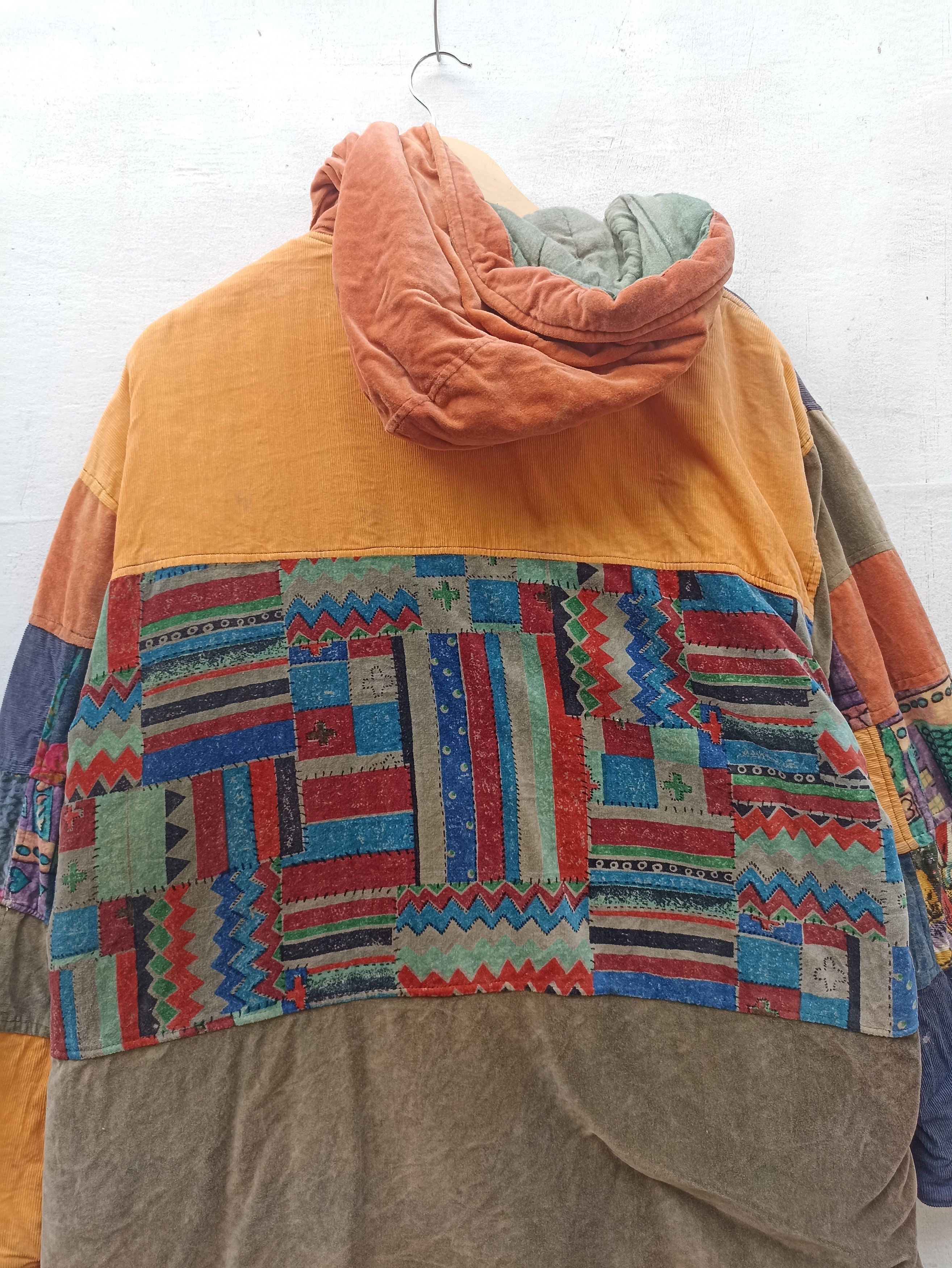 Japanese Brand Shanti jacket patchwork design Japan Size US L / EU 52-54 / 3 - 4 Thumbnail