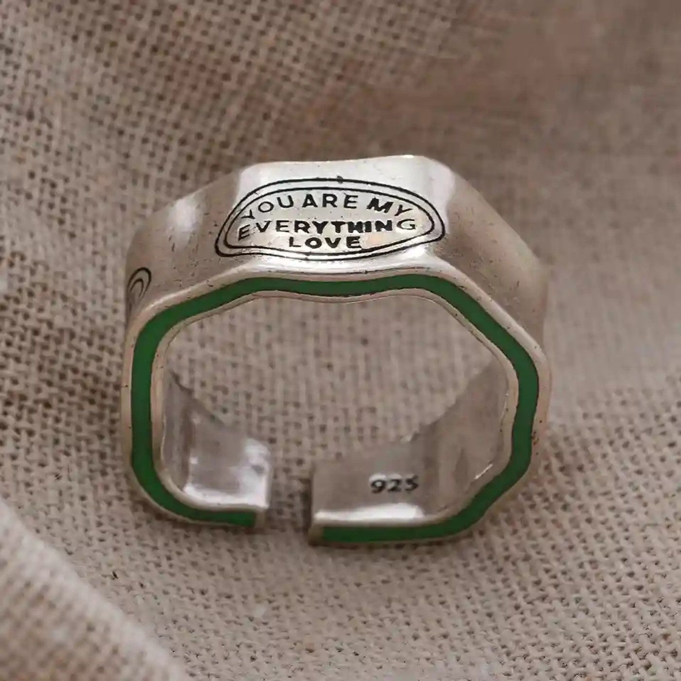 Jewelry You R My Everything Resizable Ring Size ONE SIZE - 2 Thumbnail