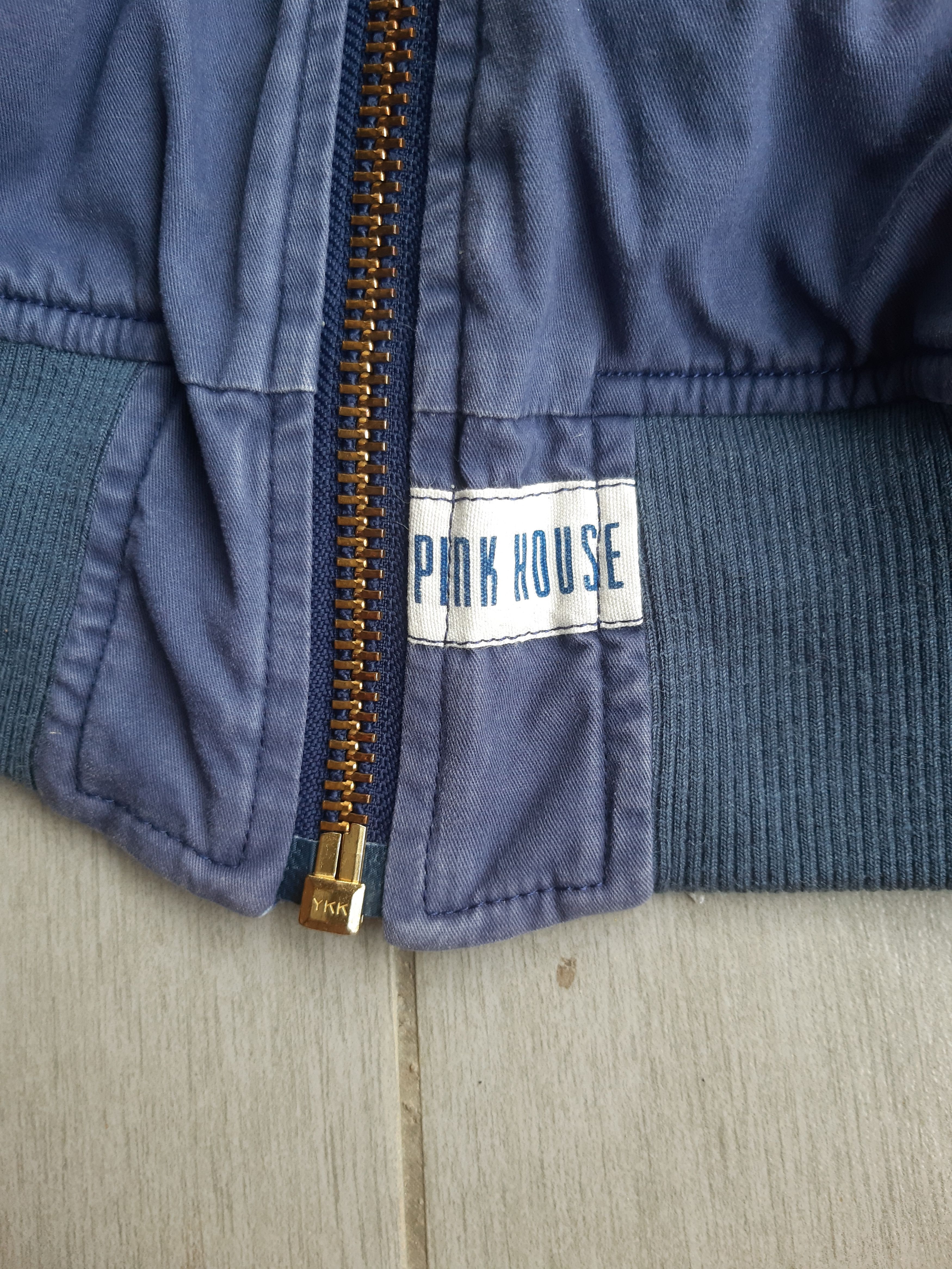 Karl Helmut True Vintage Pink House Punchwork Bomber Jacket Size US M / EU 48-50 / 2 - 5 Thumbnail