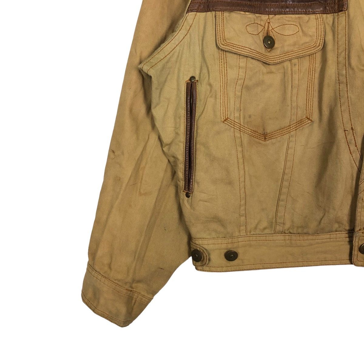 Japanese Brand VINTAGE CROPPED WESTERN COWBOY JACKET LEATHER PARTS Size US M / EU 48-50 / 2 - 3 Thumbnail