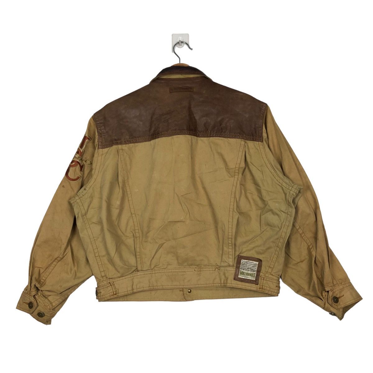 Japanese Brand VINTAGE CROPPED WESTERN COWBOY JACKET LEATHER PARTS Size US M / EU 48-50 / 2 - 7 Thumbnail