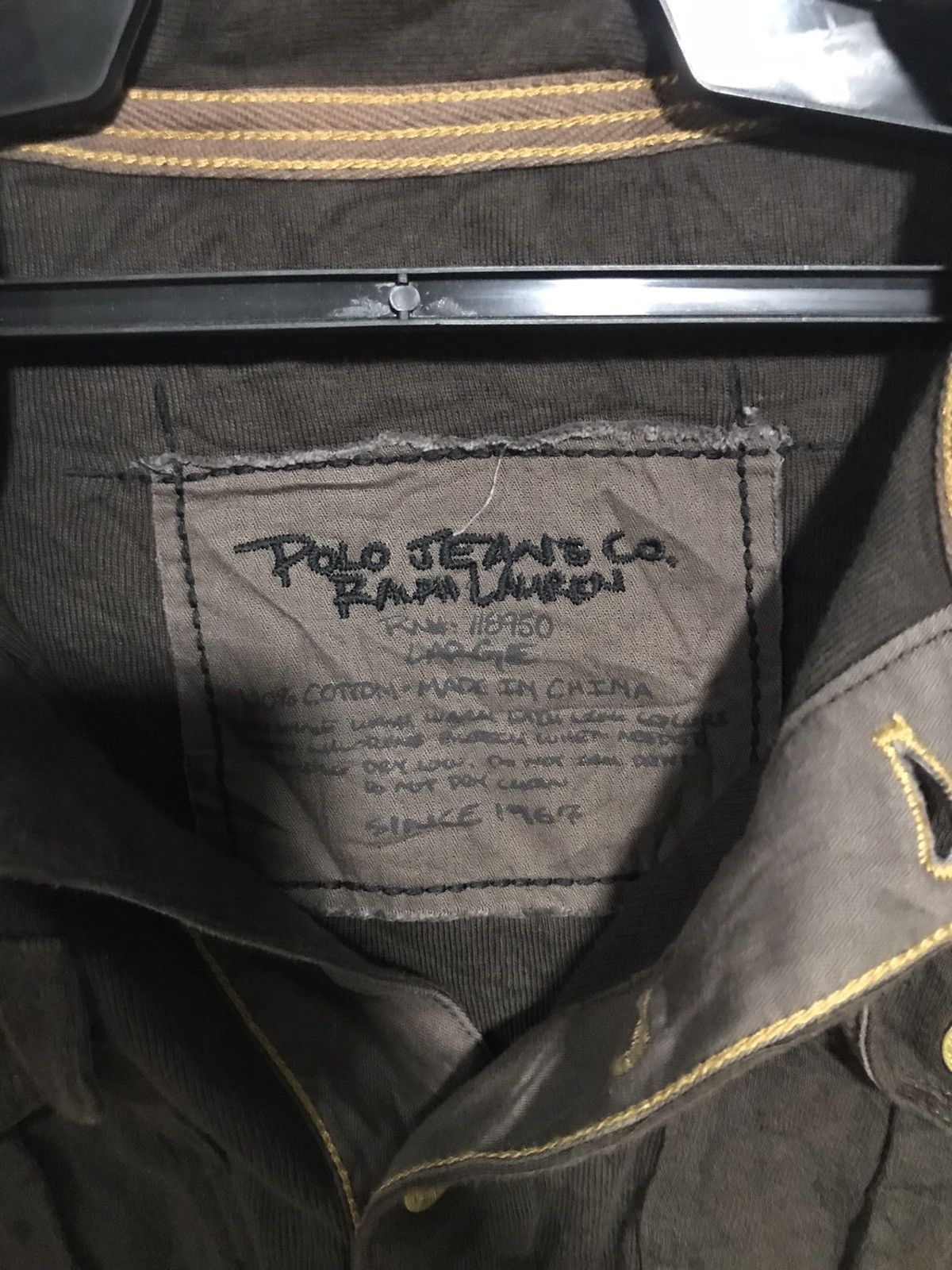 Polo Ralph Lauren × Vintage Polo Ralph Lauren Vintage Polo Size US L / EU 52-54 / 3 - 2 Thumbnail