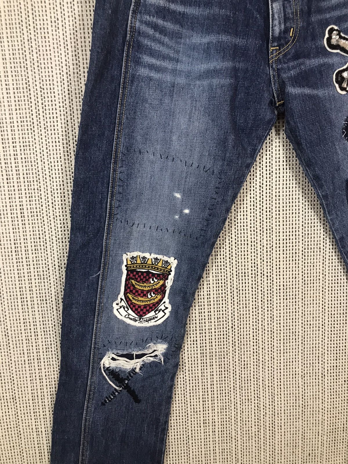 Japanese Brand × Seditionaries ‼️CANDY STRIPPER DISTRESSED DENIM ‼️ Size US 31 - 3 Thumbnail