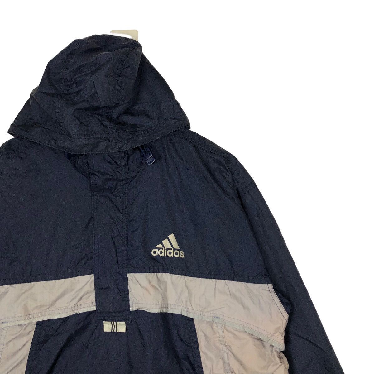 Adidas × Vintage VINTAGE SURVIVAL COACH JACKET ADIDAS BIG LOGO Size US L / EU 52-54 / 3 - 5 Thumbnail