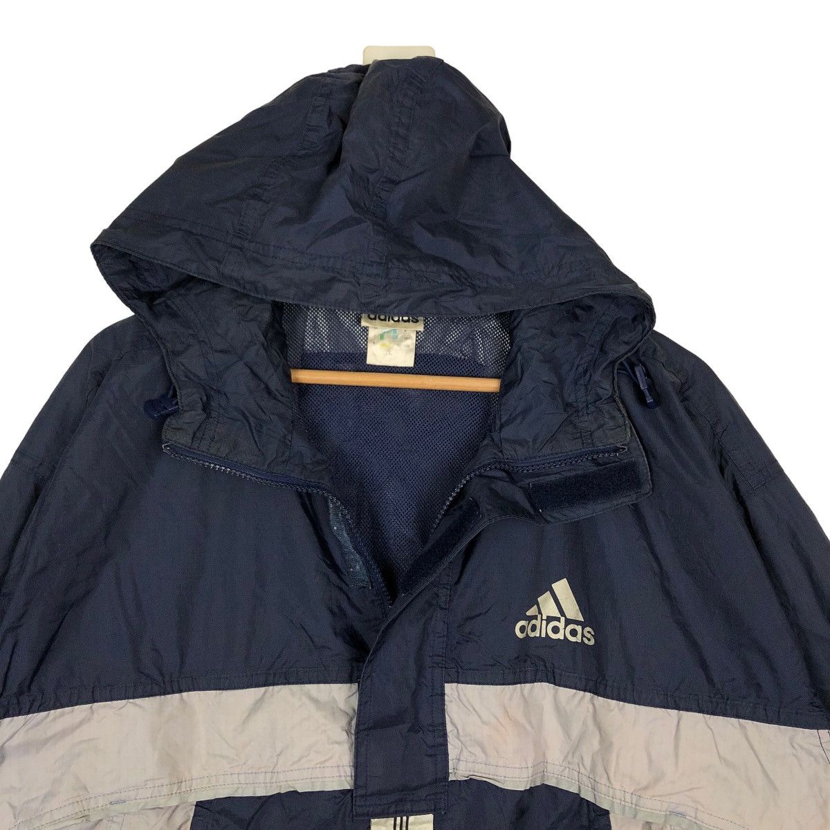 Adidas × Vintage VINTAGE SURVIVAL COACH JACKET ADIDAS BIG LOGO Size US L / EU 52-54 / 3 - 8 Thumbnail