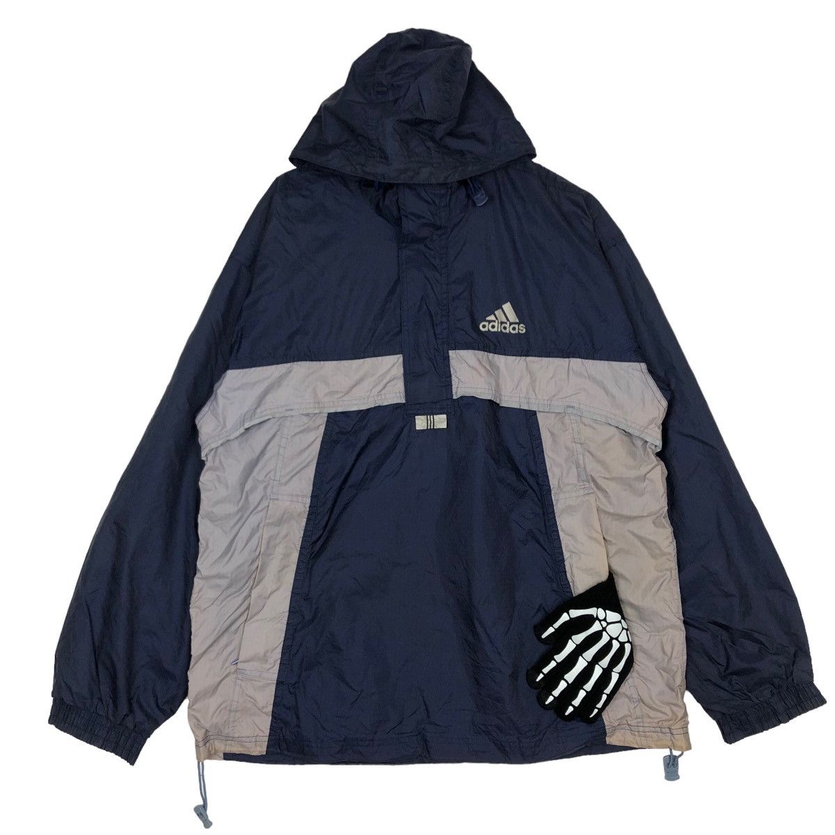 Adidas × Vintage VINTAGE SURVIVAL COACH JACKET ADIDAS BIG LOGO Size US L / EU 52-54 / 3 - 1 Thumbnail