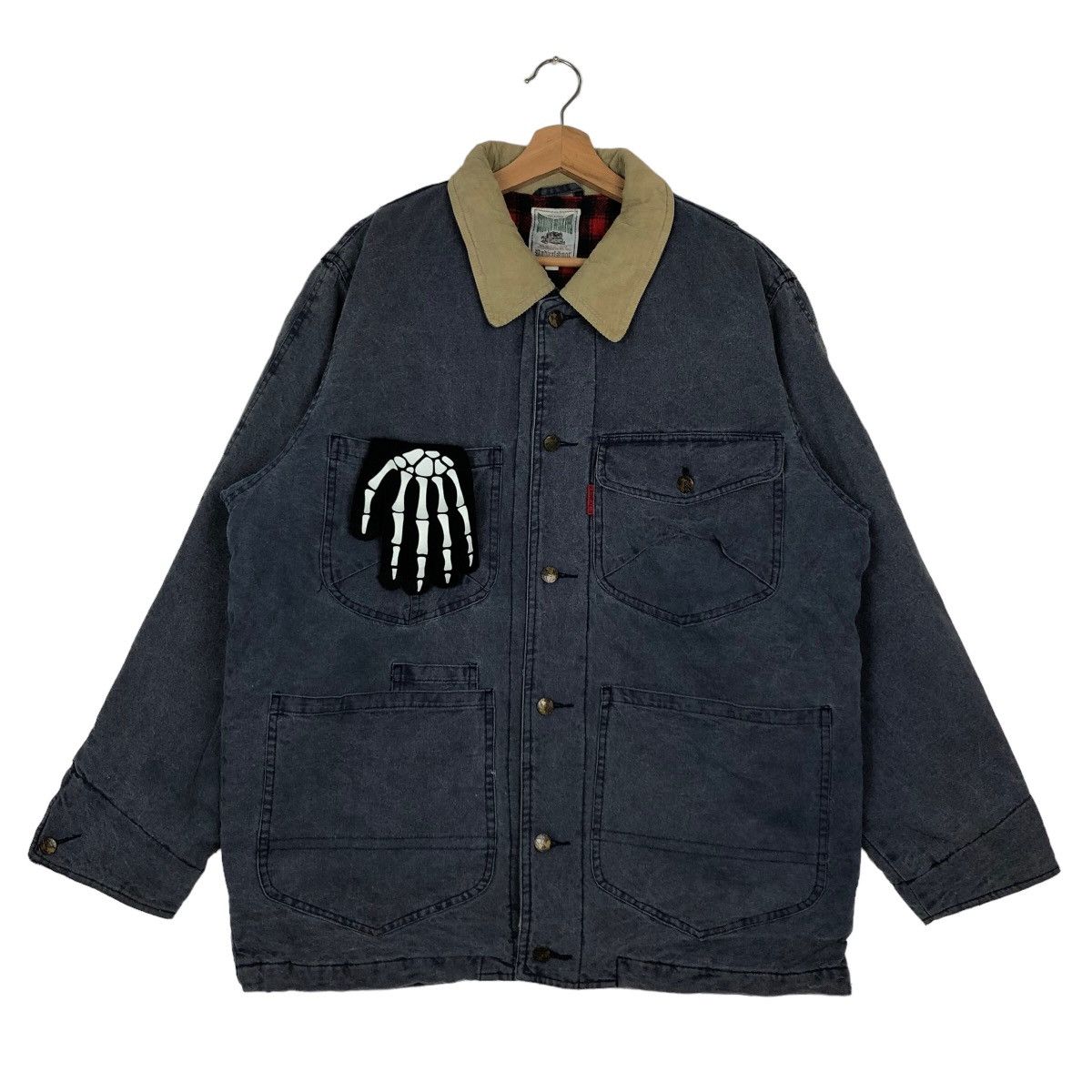 Japanese Brand VINTAGE CHORE WORK JACKET RADICAL SPOT JAPAN BLANKET LINING Size US M / EU 48-50 / 2 - 1 Thumbnail