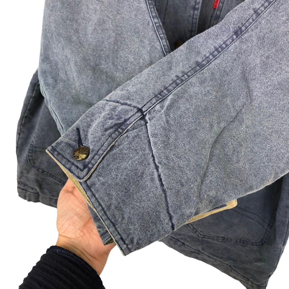 Japanese Brand VINTAGE CHORE WORK JACKET RADICAL SPOT JAPAN BLANKET LINING Size US M / EU 48-50 / 2 - 11 Thumbnail