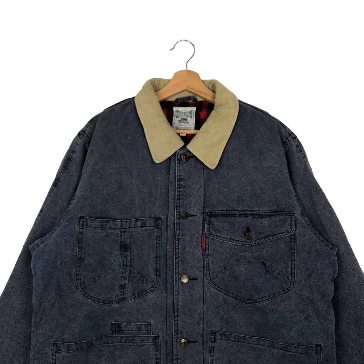 Japanese Brand VINTAGE CHORE WORK JACKET RADICAL SPOT JAPAN BLANKET LINING Size US M / EU 48-50 / 2 - 2 Thumbnail