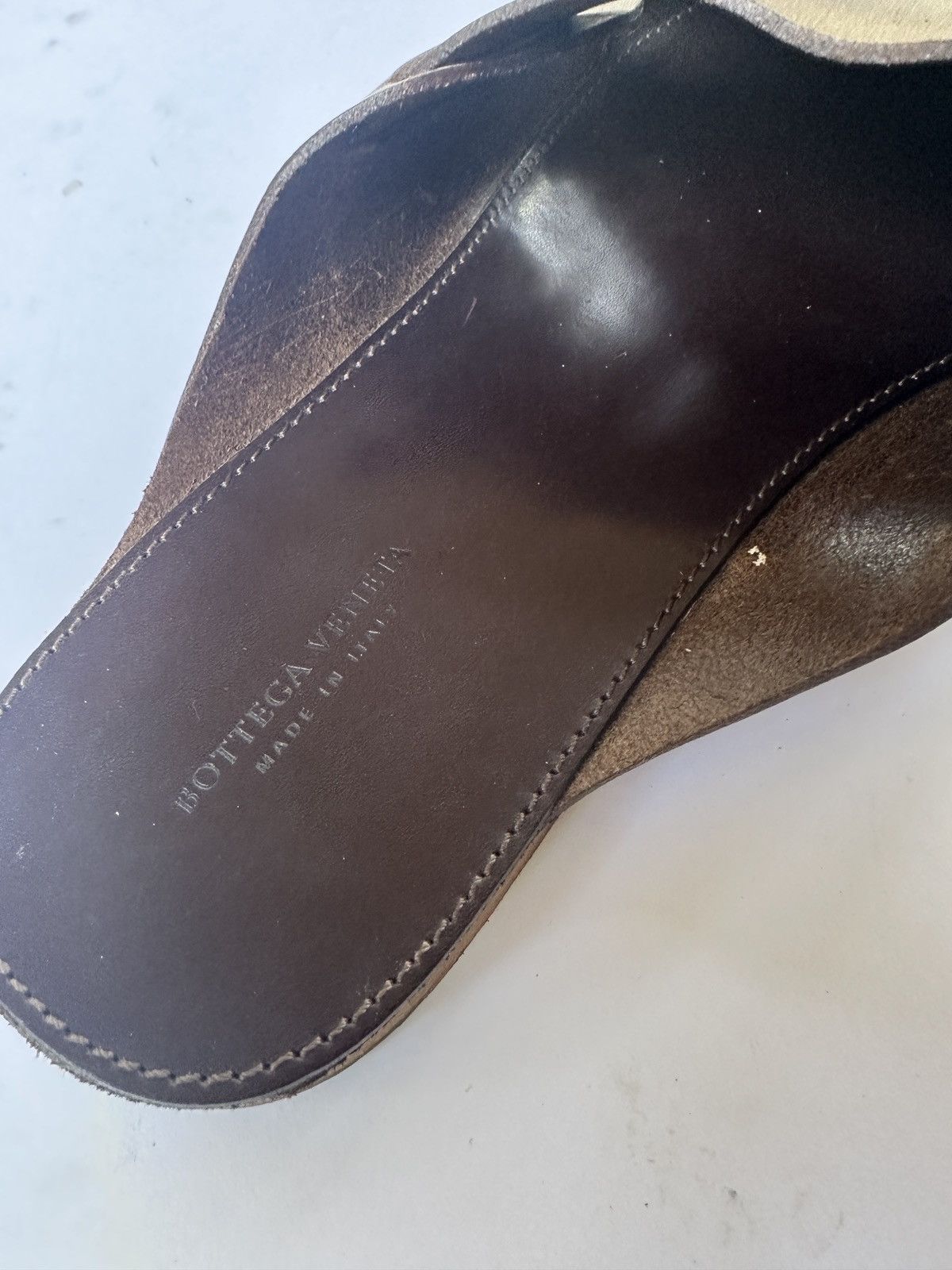 Bottega Veneta Bottega Veneta Leather Sandals Size 46 Size US 13 / EU 46 - 5 Thumbnail