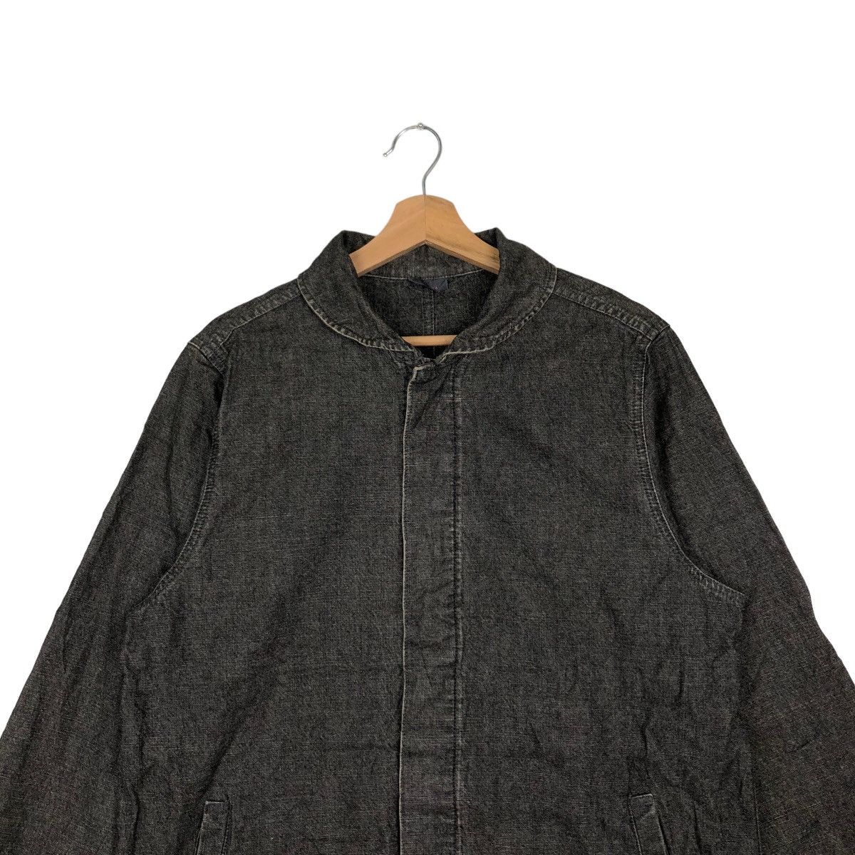 Blue Blue Japan VINTAGE HIKORY CHORE JACKET BLUE WAY BY BLUE BLUE JAPAN Size US M / EU 48-50 / 2 - 2 Thumbnail