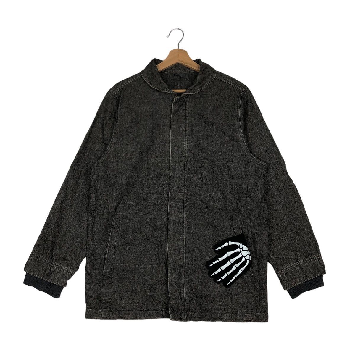 Blue Blue Japan VINTAGE HIKORY CHORE JACKET BLUE WAY BY BLUE BLUE JAPAN Size US M / EU 48-50 / 2 - 1 Thumbnail