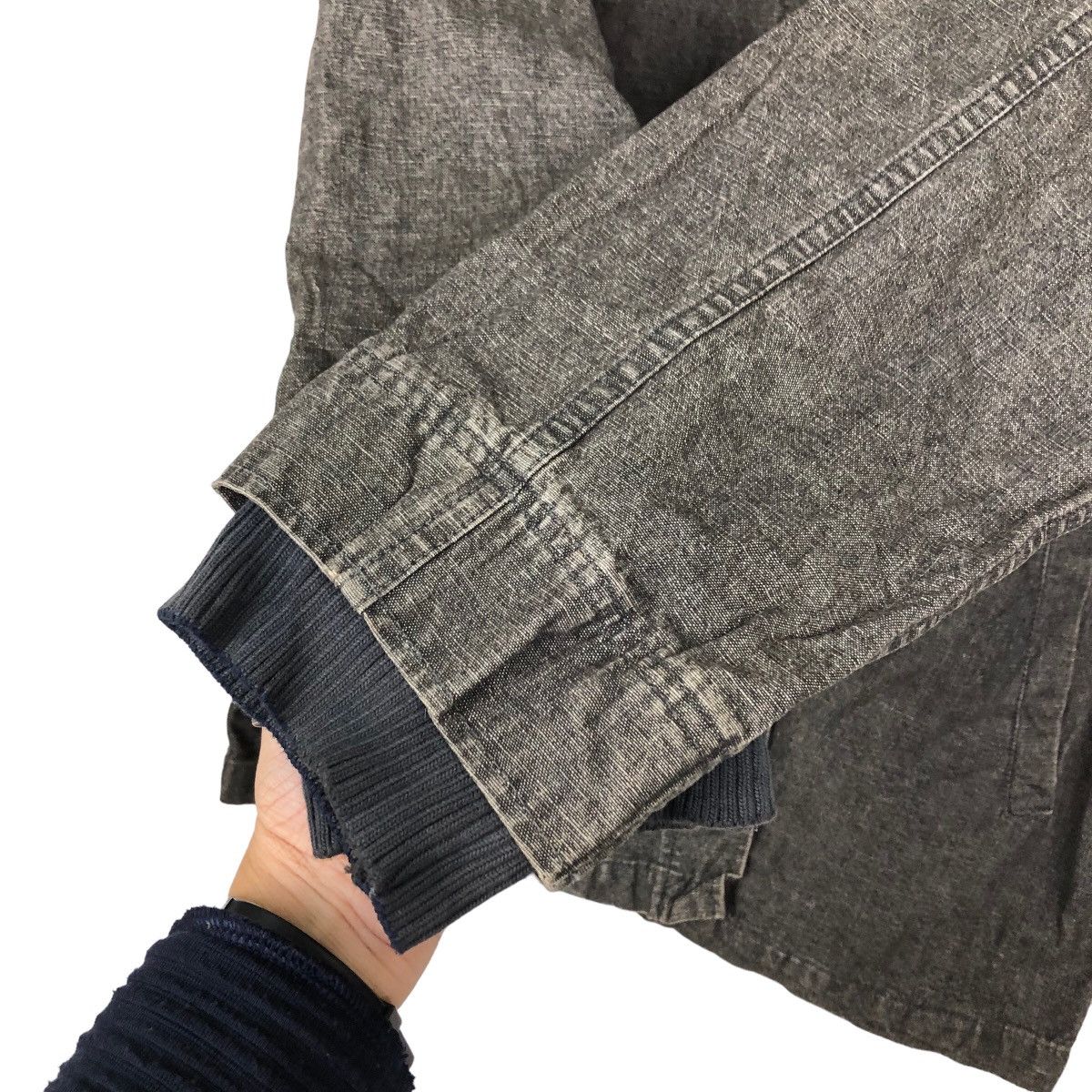Blue Blue Japan VINTAGE HIKORY CHORE JACKET BLUE WAY BY BLUE BLUE JAPAN Size US M / EU 48-50 / 2 - 11 Thumbnail