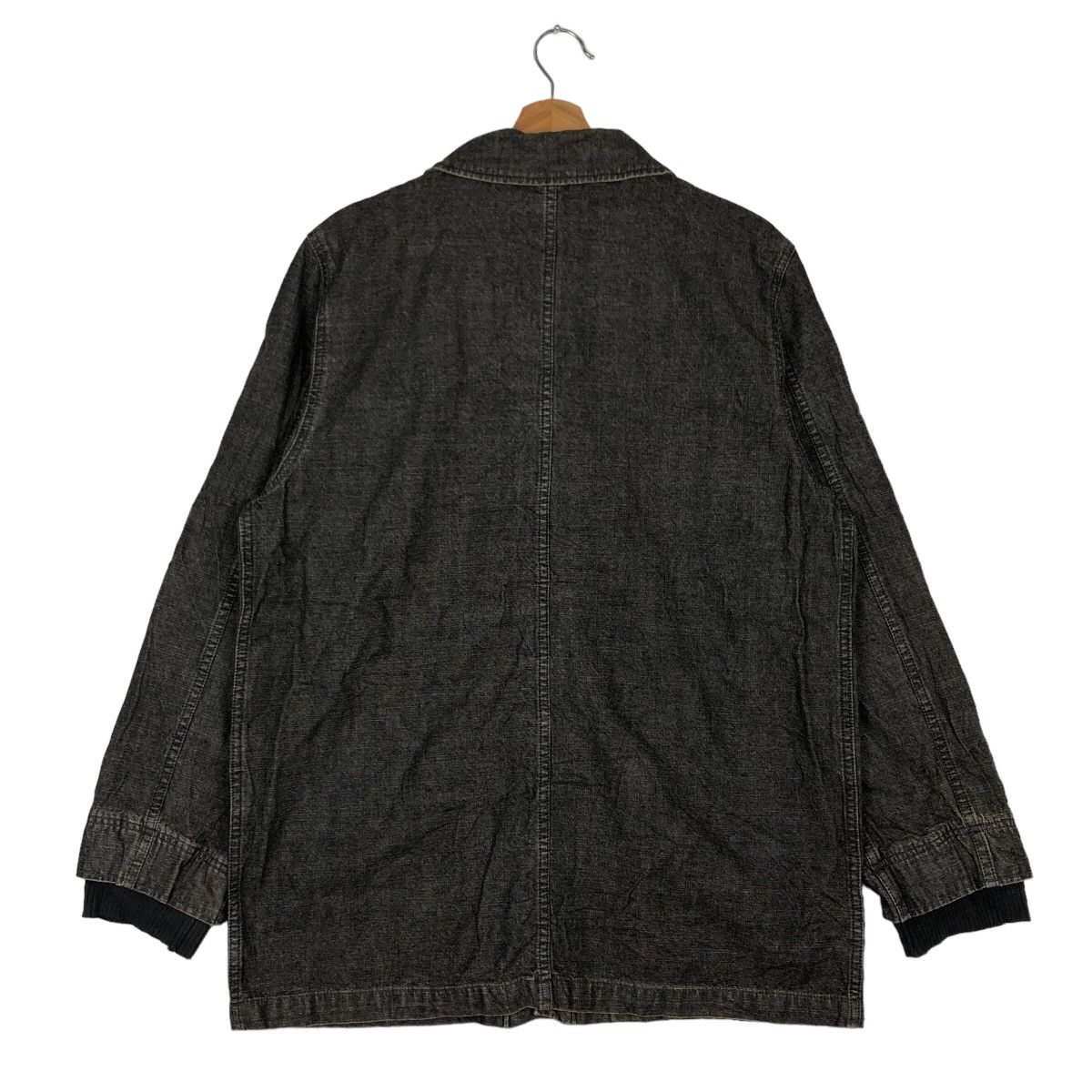 Blue Blue Japan VINTAGE HIKORY CHORE JACKET BLUE WAY BY BLUE BLUE JAPAN Size US M / EU 48-50 / 2 - 7 Thumbnail