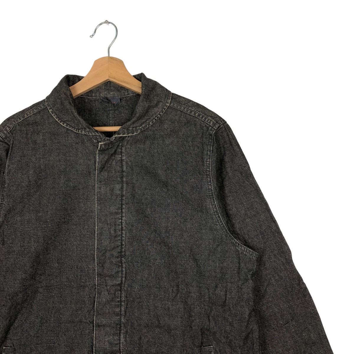Blue Blue Japan VINTAGE HIKORY CHORE JACKET BLUE WAY BY BLUE BLUE JAPAN Size US M / EU 48-50 / 2 - 5 Thumbnail