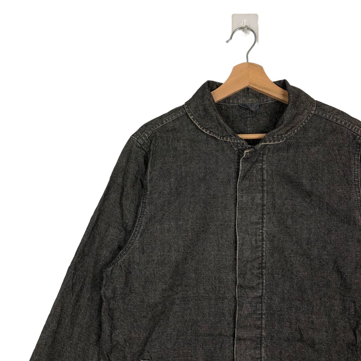 Blue Blue Japan VINTAGE HIKORY CHORE JACKET BLUE WAY BY BLUE BLUE JAPAN Size US M / EU 48-50 / 2 - 6 Thumbnail