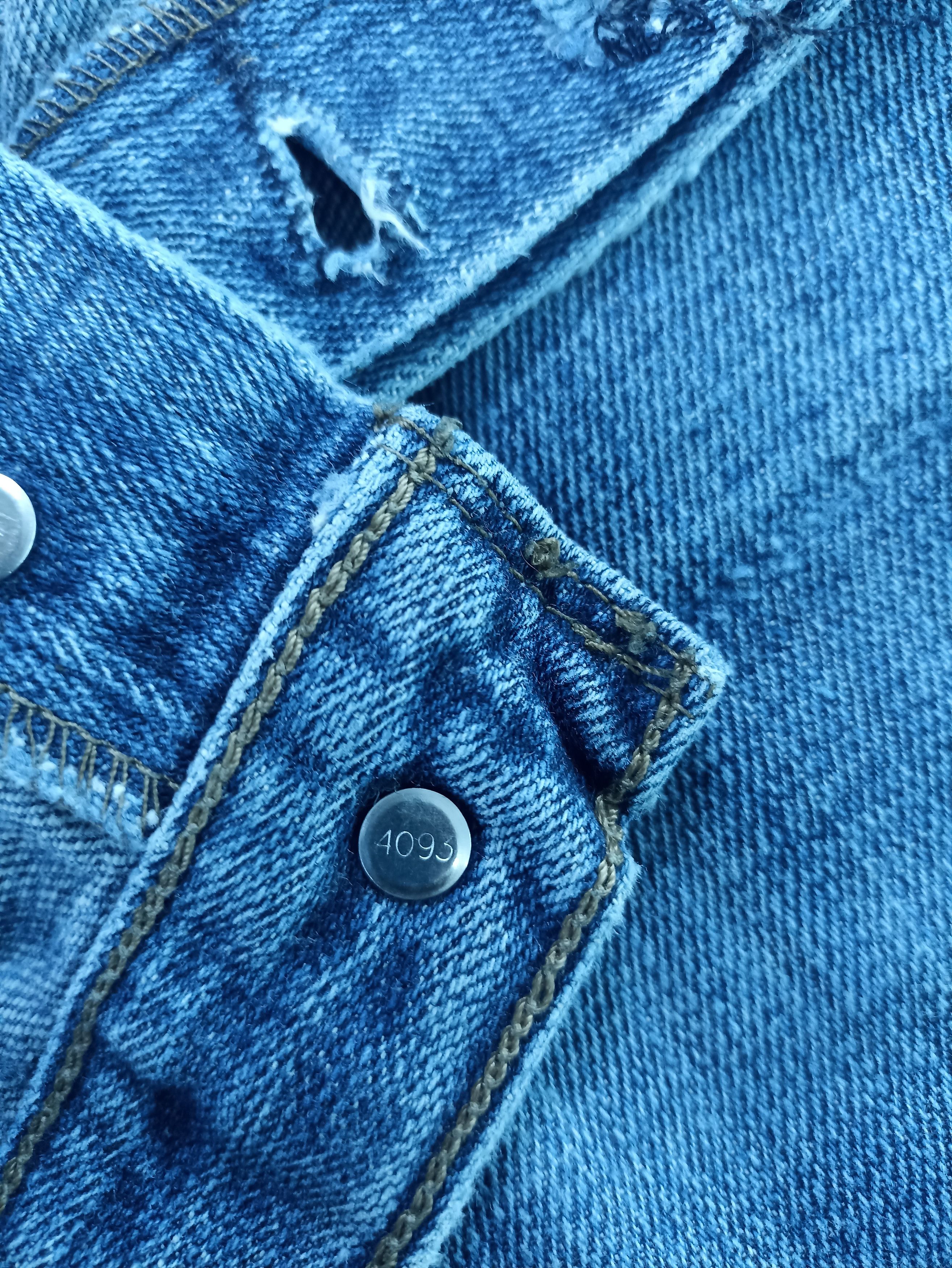 Jean × Levi's × Vintage VINTAGE LEVIS 501 STRAIGHT LEG BUTTON FLY JEANS -J261 Size US 35 - 4 Thumbnail