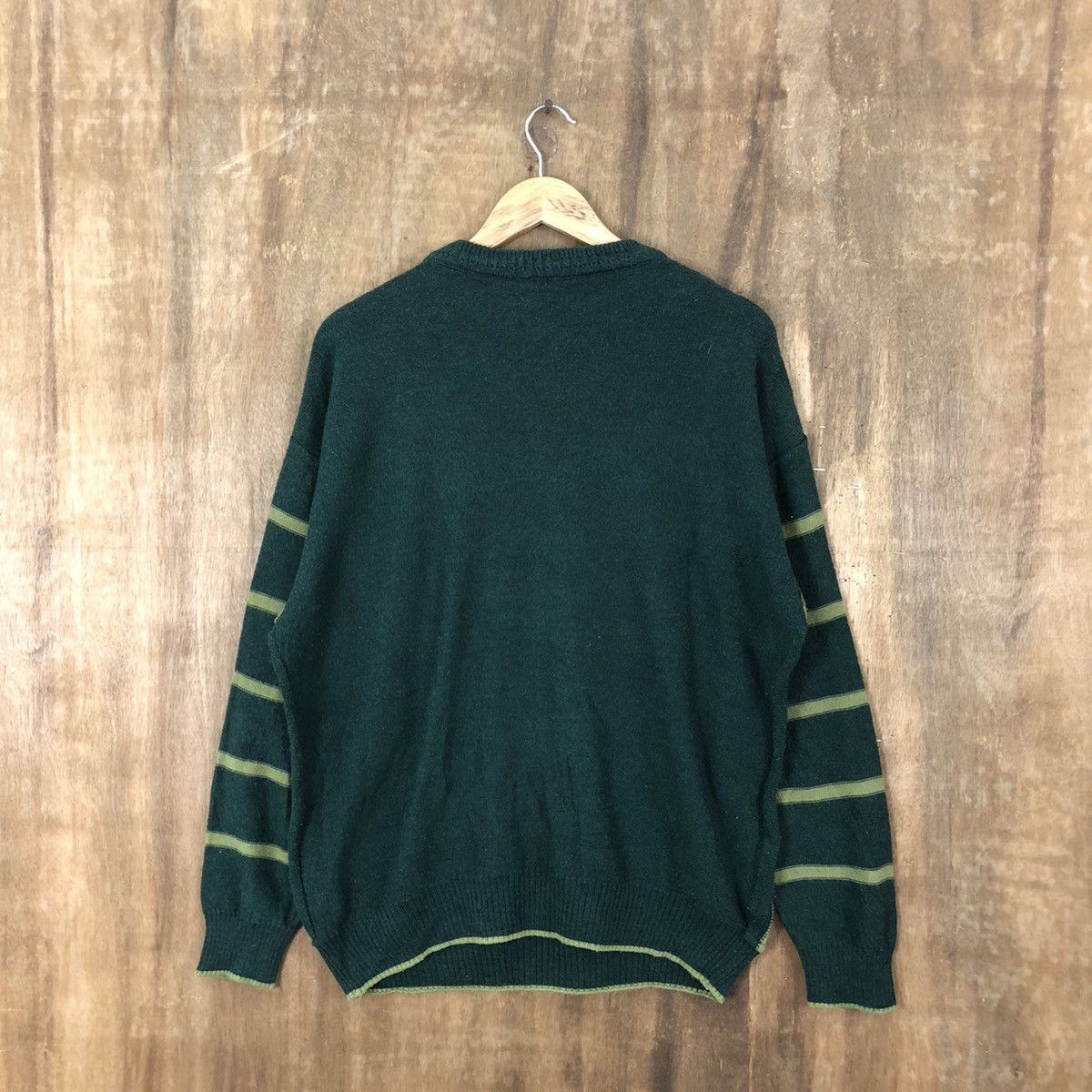 Aran Isles Knitwear Giacono Dicandia Green Knitwear sweatshirt vintage #6342 Size US M / EU 48-50 / 2 - 6 Thumbnail