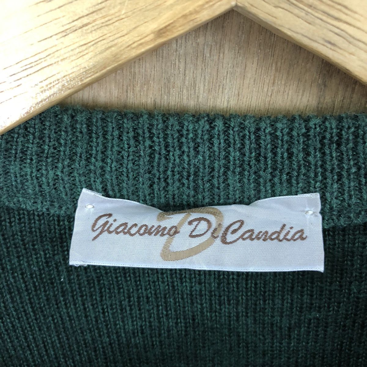 Aran Isles Knitwear Giacono Dicandia Green Knitwear sweatshirt vintage #6342 Size US M / EU 48-50 / 2 - 5 Thumbnail