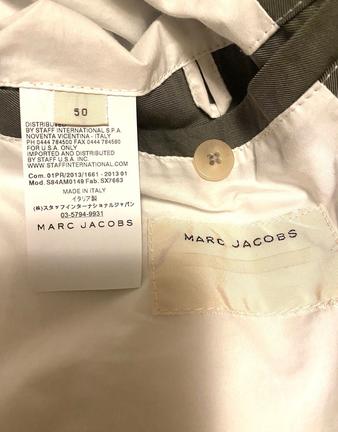 Marc Jacobs $2885 Marc Jacobs COLLECTION leather jacket size 50 Size US M / EU 48-50 / 2 - 7 Thumbnail