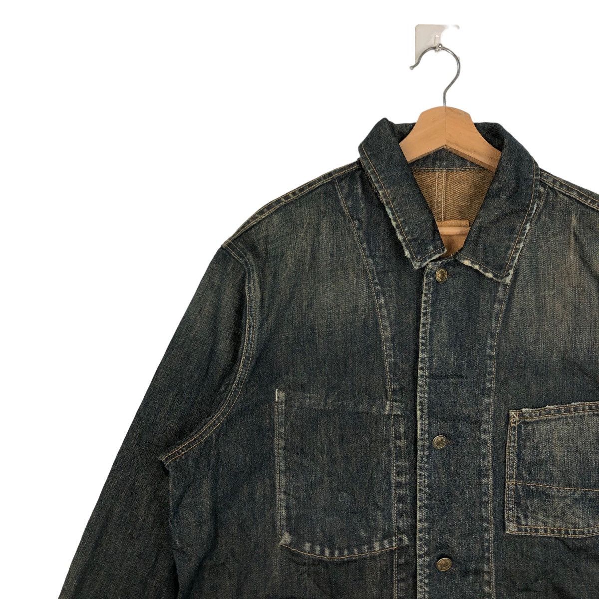 Japanese Brand VINTAGE CHORE WORK JACKET GAP SINCE 1969 ISSEY MIYAKE DESIGN Size US L / EU 52-54 / 3 - 6 Thumbnail