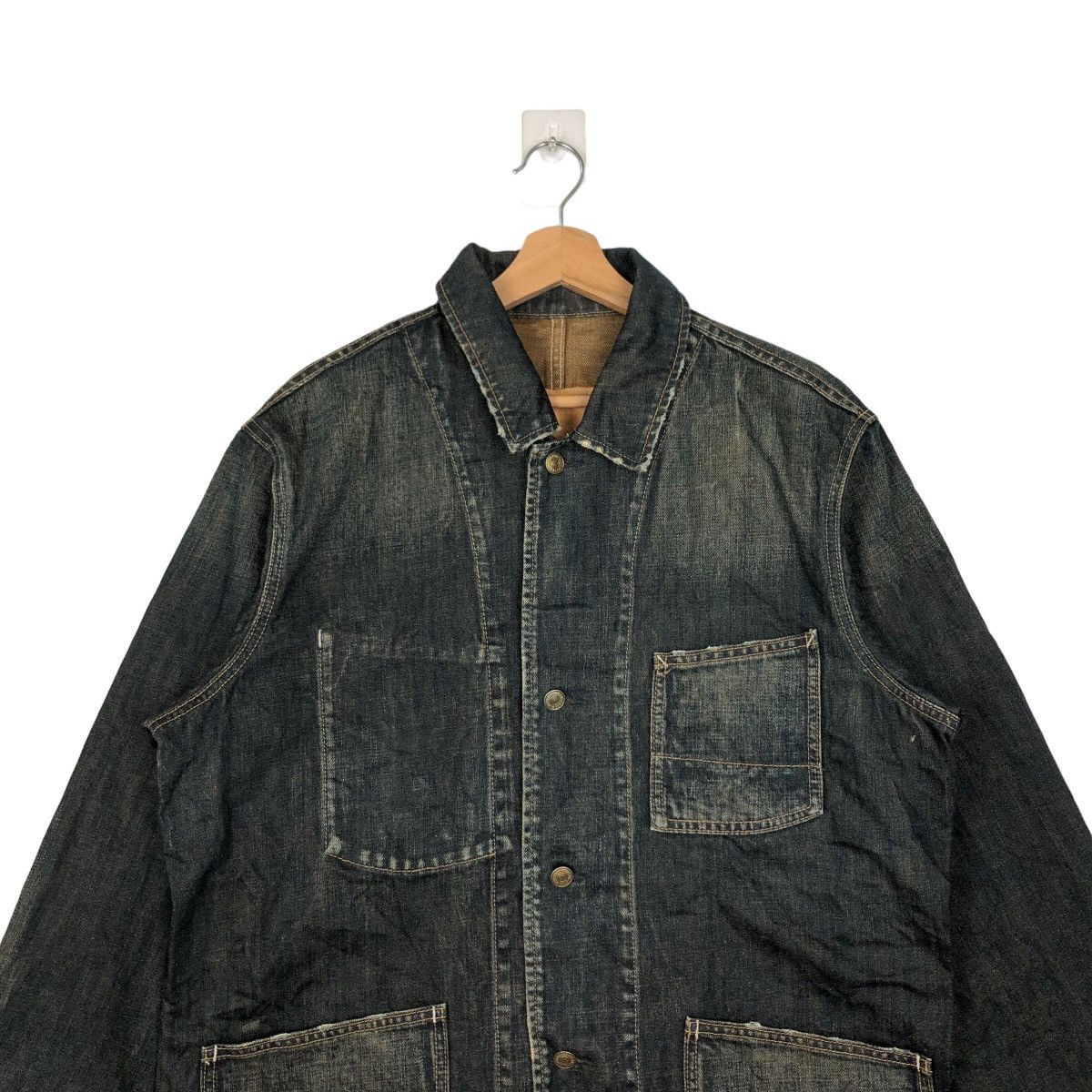Japanese Brand VINTAGE CHORE WORK JACKET GAP SINCE 1969 ISSEY MIYAKE DESIGN Size US L / EU 52-54 / 3 - 2 Thumbnail