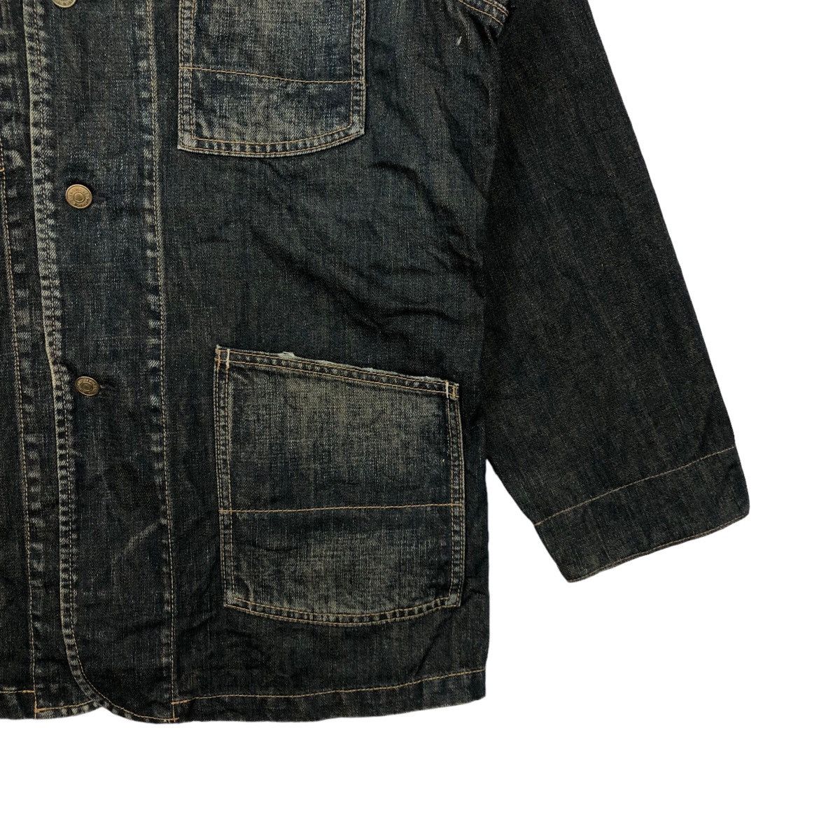Japanese Brand VINTAGE CHORE WORK JACKET GAP SINCE 1969 ISSEY MIYAKE DESIGN Size US L / EU 52-54 / 3 - 4 Thumbnail