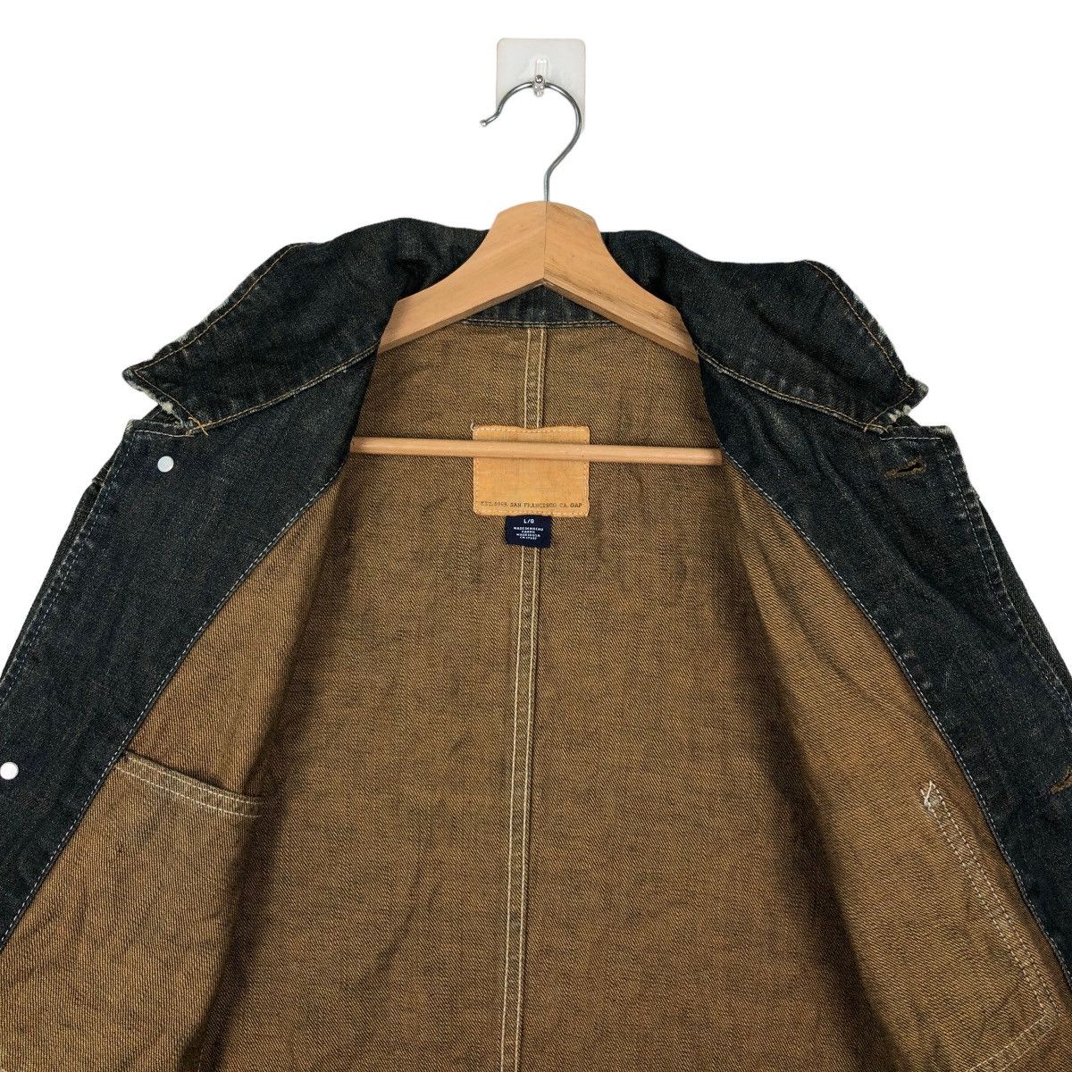 Japanese Brand VINTAGE CHORE WORK JACKET GAP SINCE 1969 ISSEY MIYAKE DESIGN Size US L / EU 52-54 / 3 - 10 Thumbnail