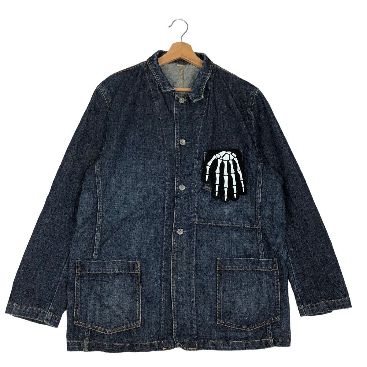 Japanese Brand VINTAGE CHORE WORK JACKET JAPAN MADE UNIQLO ISSEY MIYAKE Size US XL / EU 56 / 4 - 1 Thumbnail