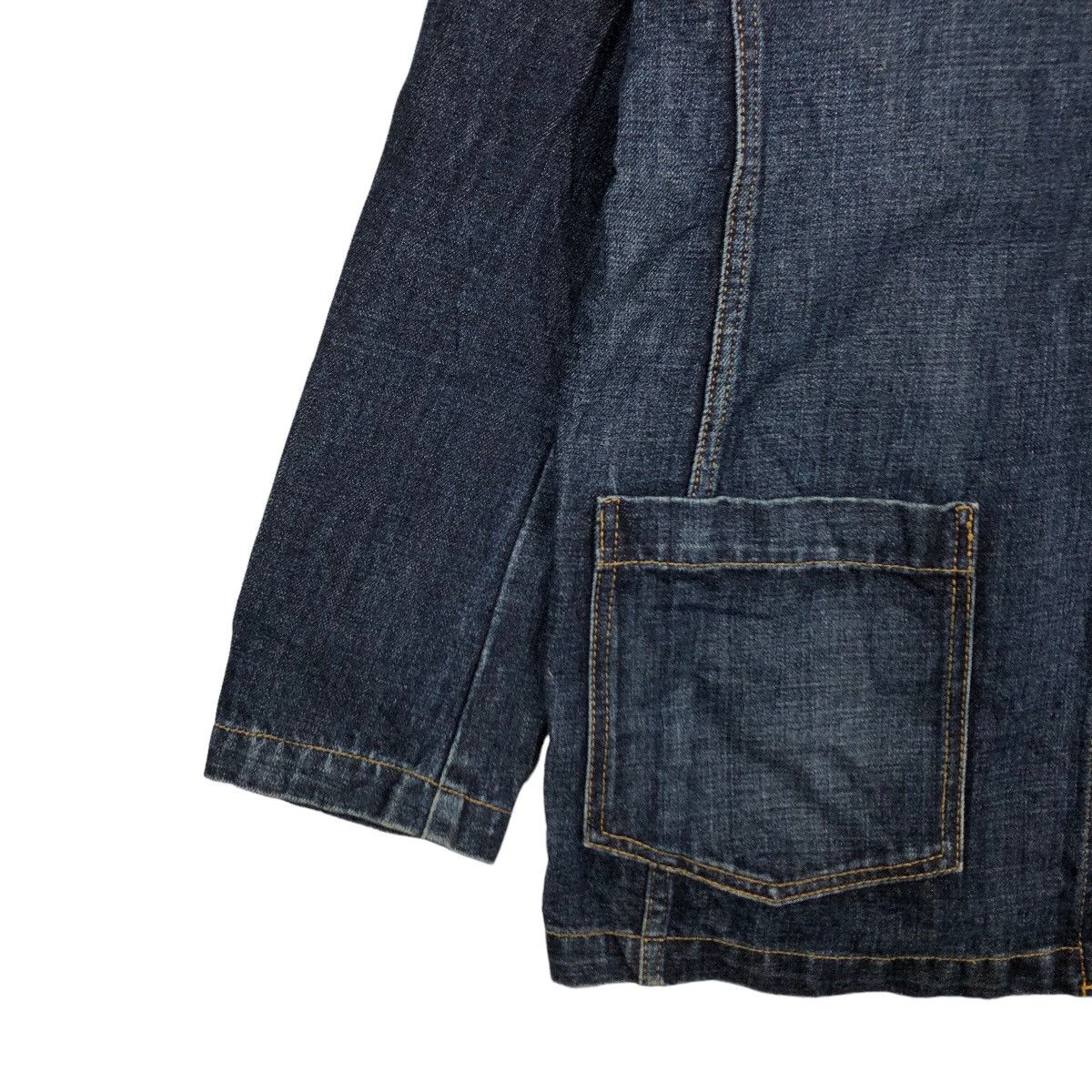 Japanese Brand VINTAGE CHORE WORK JACKET JAPAN MADE UNIQLO ISSEY MIYAKE Size US XL / EU 56 / 4 - 3 Thumbnail