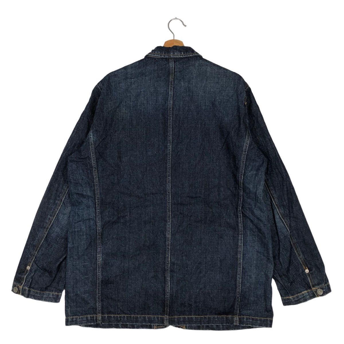 Japanese Brand VINTAGE CHORE WORK JACKET JAPAN MADE UNIQLO ISSEY MIYAKE Size US XL / EU 56 / 4 - 7 Thumbnail