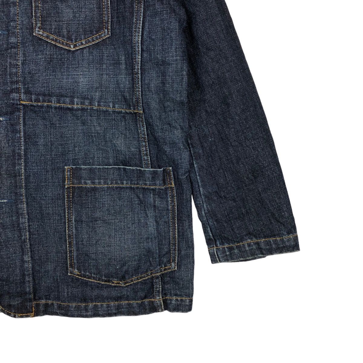 Japanese Brand VINTAGE CHORE WORK JACKET JAPAN MADE UNIQLO ISSEY MIYAKE Size US XL / EU 56 / 4 - 4 Thumbnail
