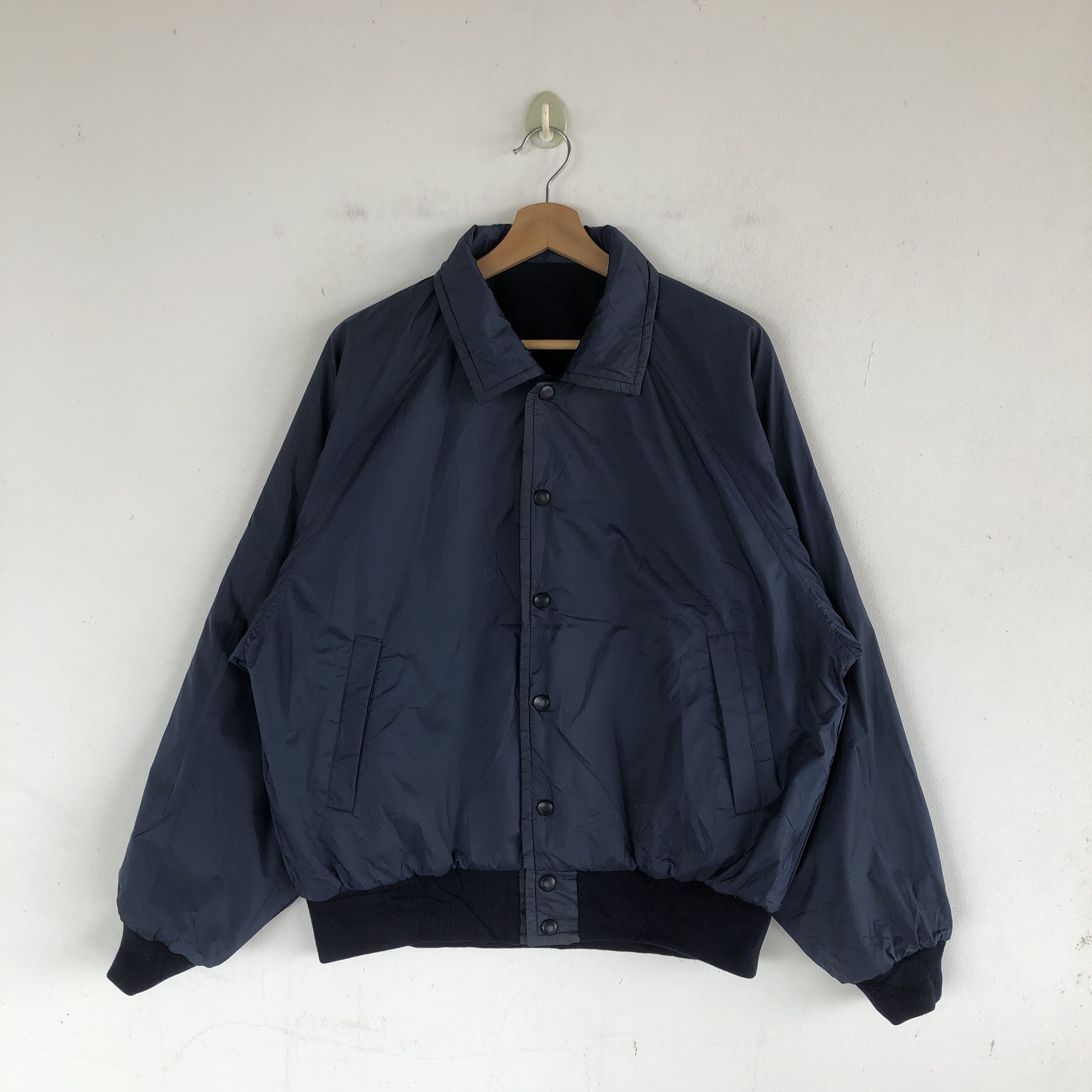 Vintage Vintage 90s Reversible Descente Sasho WoolVarsity Jackets Size US M / EU 48-50 / 2 - 2 Thumbnail