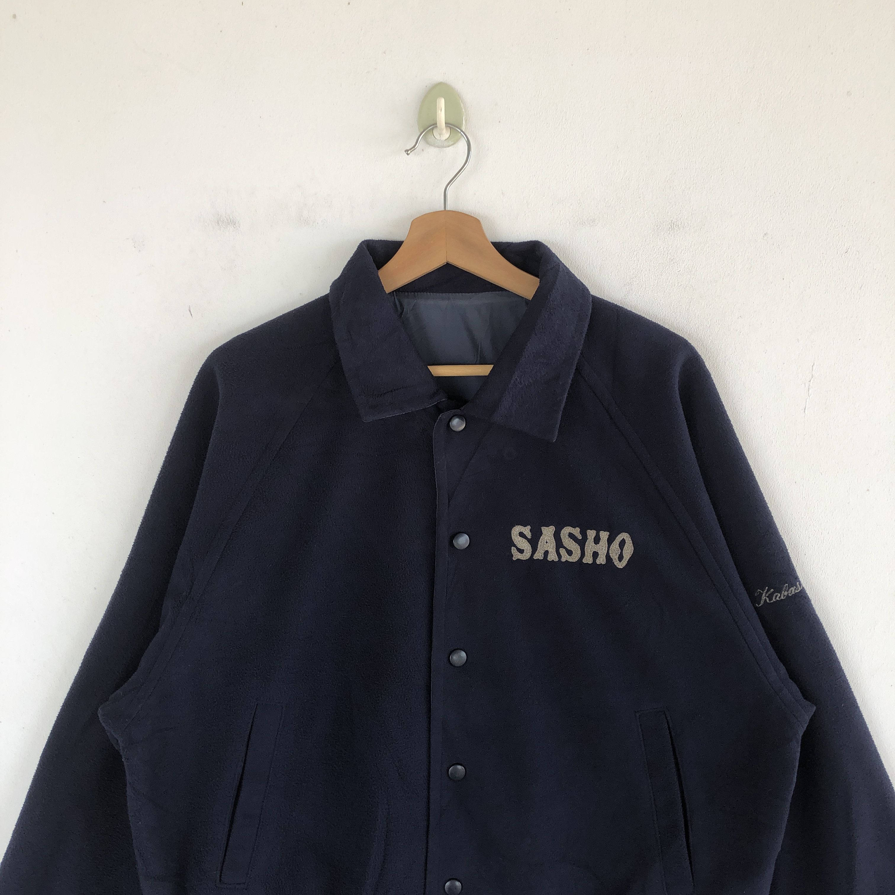 Vintage Vintage 90s Reversible Descente Sasho WoolVarsity Jackets Size US M / EU 48-50 / 2 - 5 Thumbnail