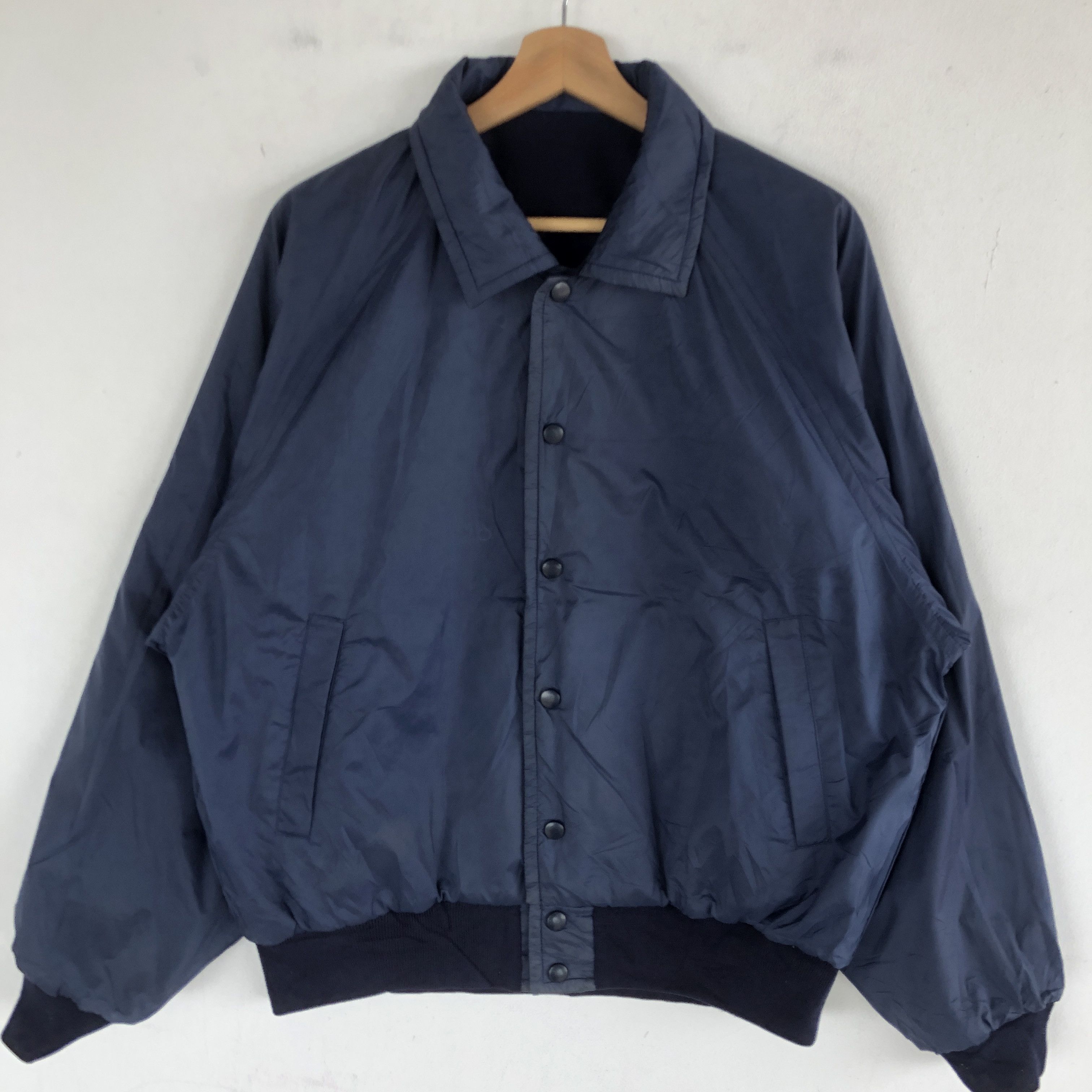 Vintage Vintage 90s Reversible Descente Sasho WoolVarsity Jackets Size US M / EU 48-50 / 2 - 10 Thumbnail