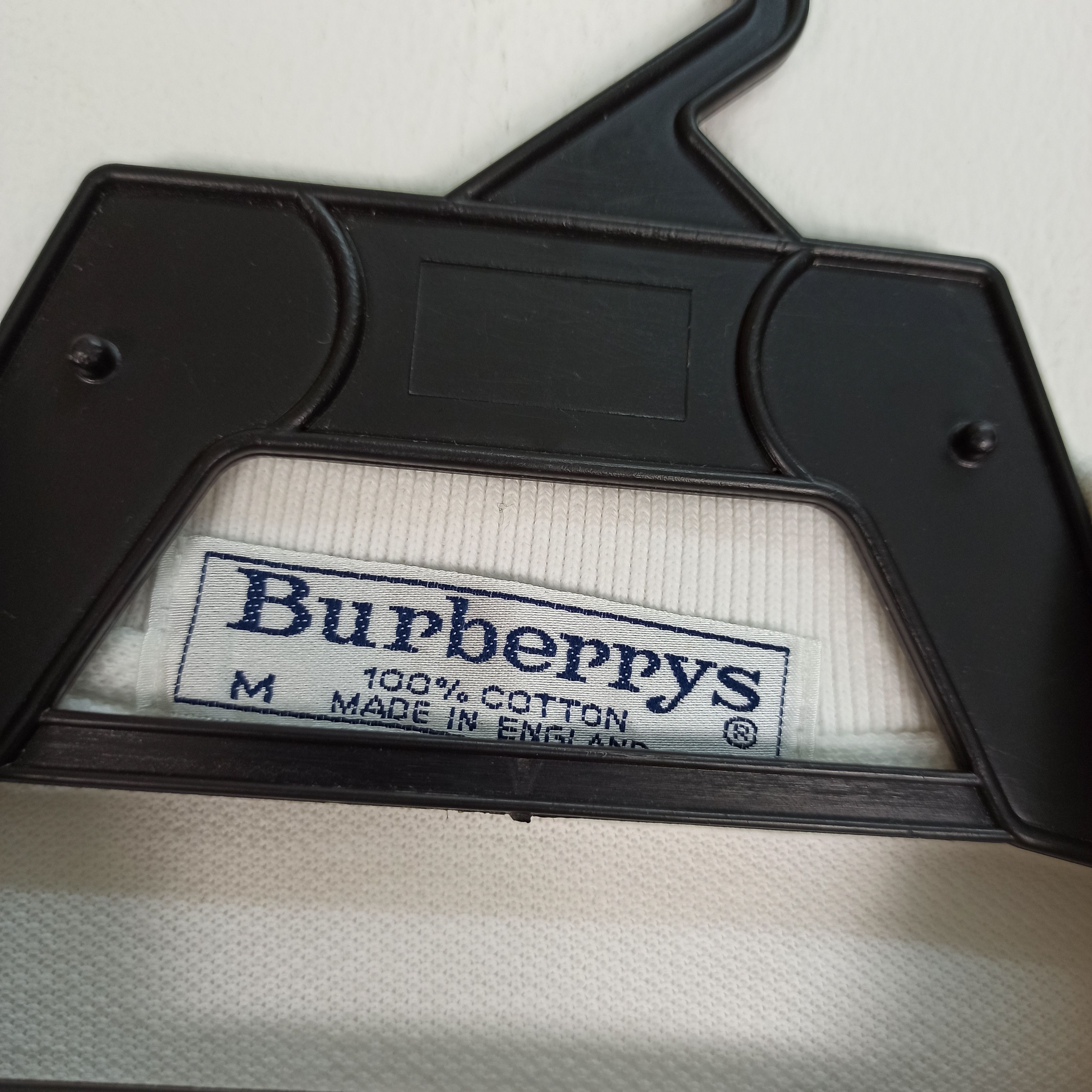 Burberry Vintage Burberry Polo Classic Logo Burberrys London England Size US M / EU 48-50 / 2 - 7 Thumbnail