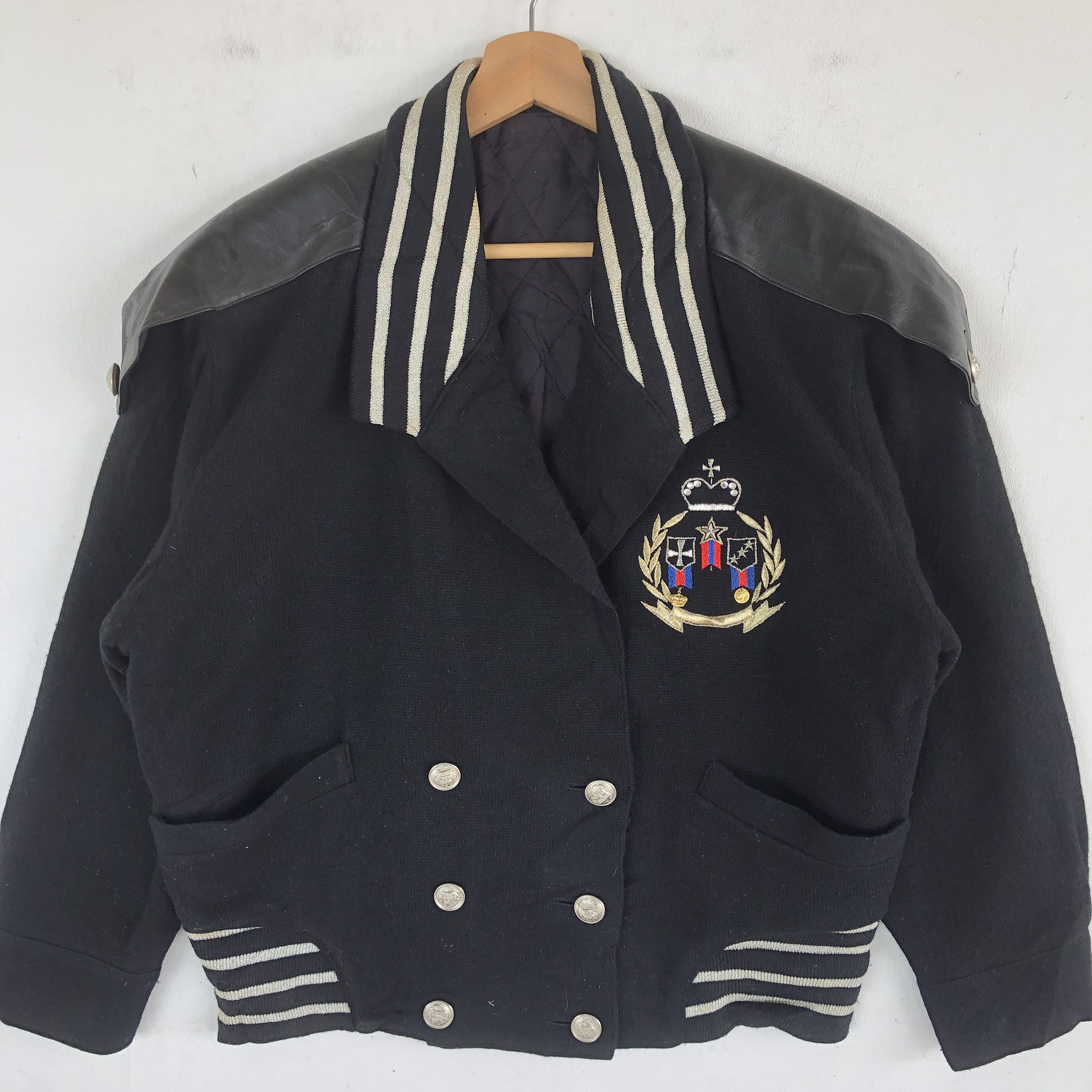 Vintage Vintage Student Varsity Wool Jackets Japanese Jacket Size US M / EU 48-50 / 2 - 4 Thumbnail