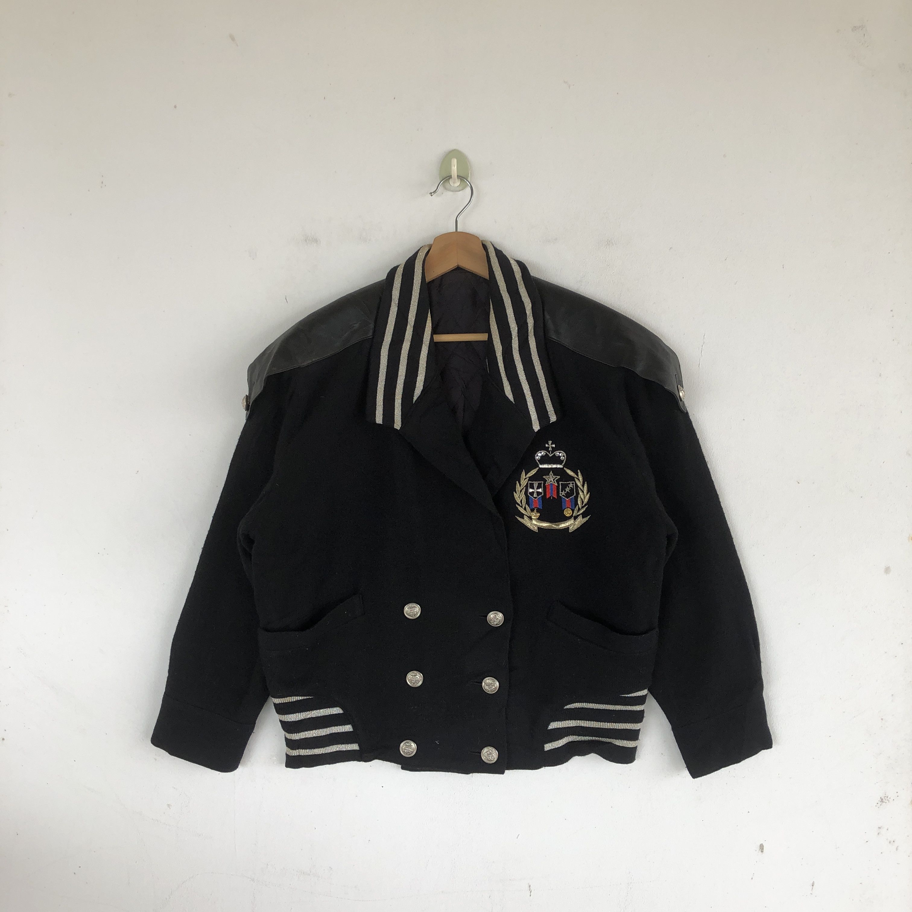 Vintage Vintage Student Varsity Wool Jackets Japanese Jacket Size US M / EU 48-50 / 2 - 1 Thumbnail