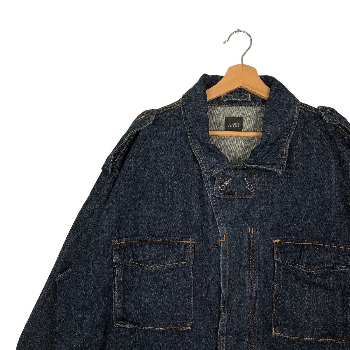 Japanese Brand VINTAGE CHORE WORK JACKET PERSON’S JEANS JAPAN RARE DESIGN Size US M / EU 48-50 / 2 - 6 Thumbnail