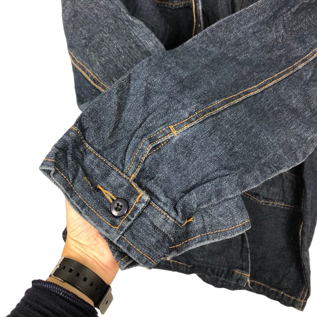 Japanese Brand VINTAGE CHORE WORK JACKET PERSON’S JEANS JAPAN RARE DESIGN Size US M / EU 48-50 / 2 - 11 Thumbnail
