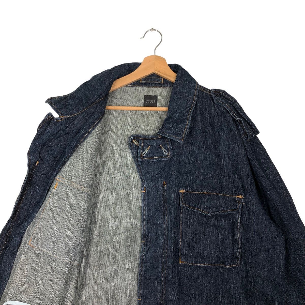 Japanese Brand VINTAGE CHORE WORK JACKET PERSON’S JEANS JAPAN RARE DESIGN Size US M / EU 48-50 / 2 - 9 Thumbnail